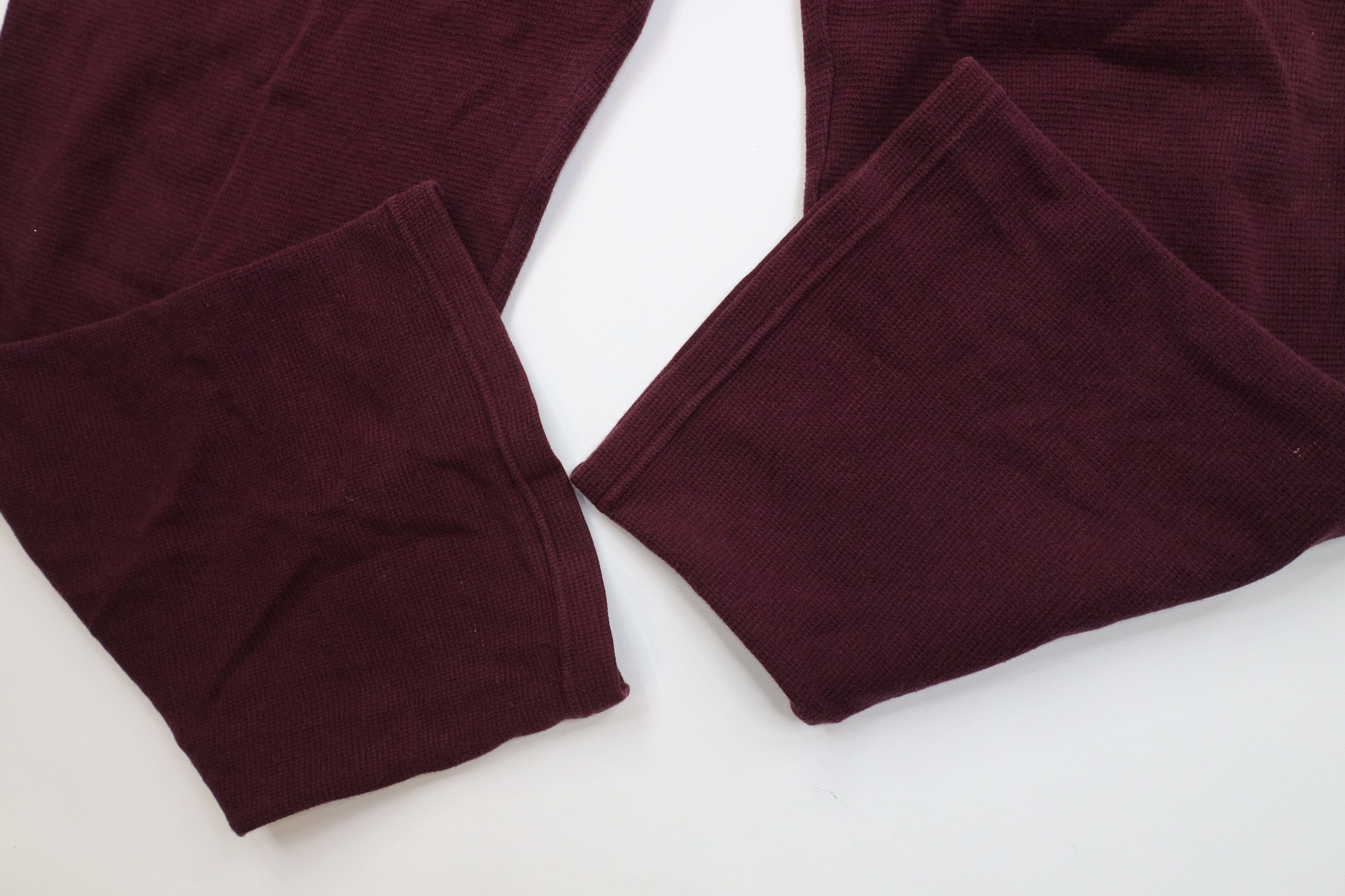 Ralph Lauren Vintage 90s Y2K Ralph Lauren Waffle Knit Wide Leg Pants Size US 34 / EU 50 - 7 Thumbnail