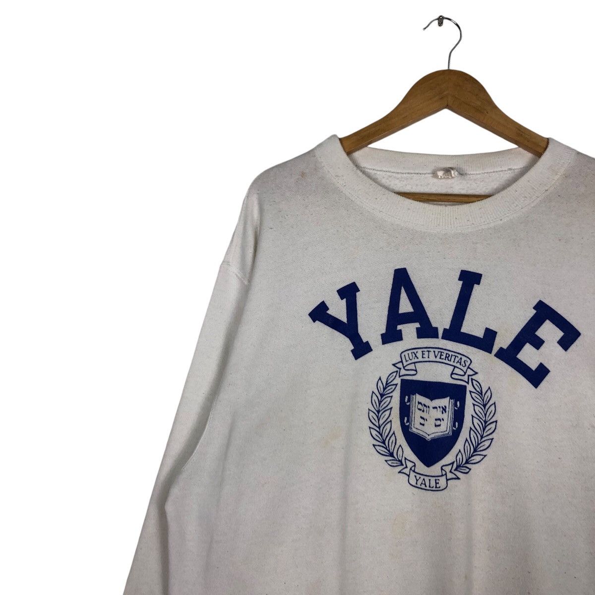 Champion × Vintage Vintage Yale University Champion Sweatshirt Rare Medium Size US M / EU 48-50 / 2 - 6 Thumbnail