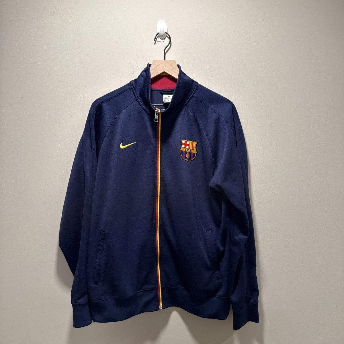 Other MEN'S NIKE FC BARCELONA 2013/2014 JACKET TRACK TOP SOCCER Size US L / EU 52-54 / 3 - 6 Thumbnail