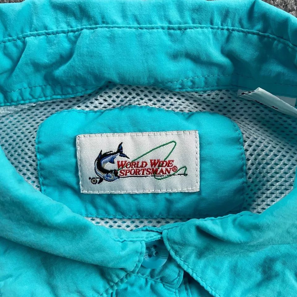 Other World Wide Sportsman Fishing Shirt Women's Medium Vented Size M / US 6-8 / IT 42-44 - 3 Thumbnail