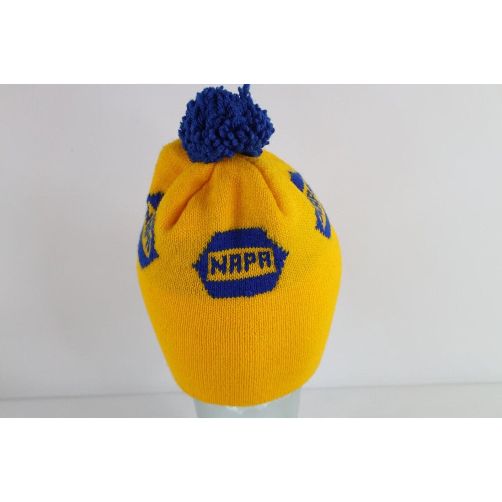 Vintage Vintage 90s NAPA Auto Parts Nascar Racing Winter Beanie Hat Size ONE SIZE - 4 Thumbnail