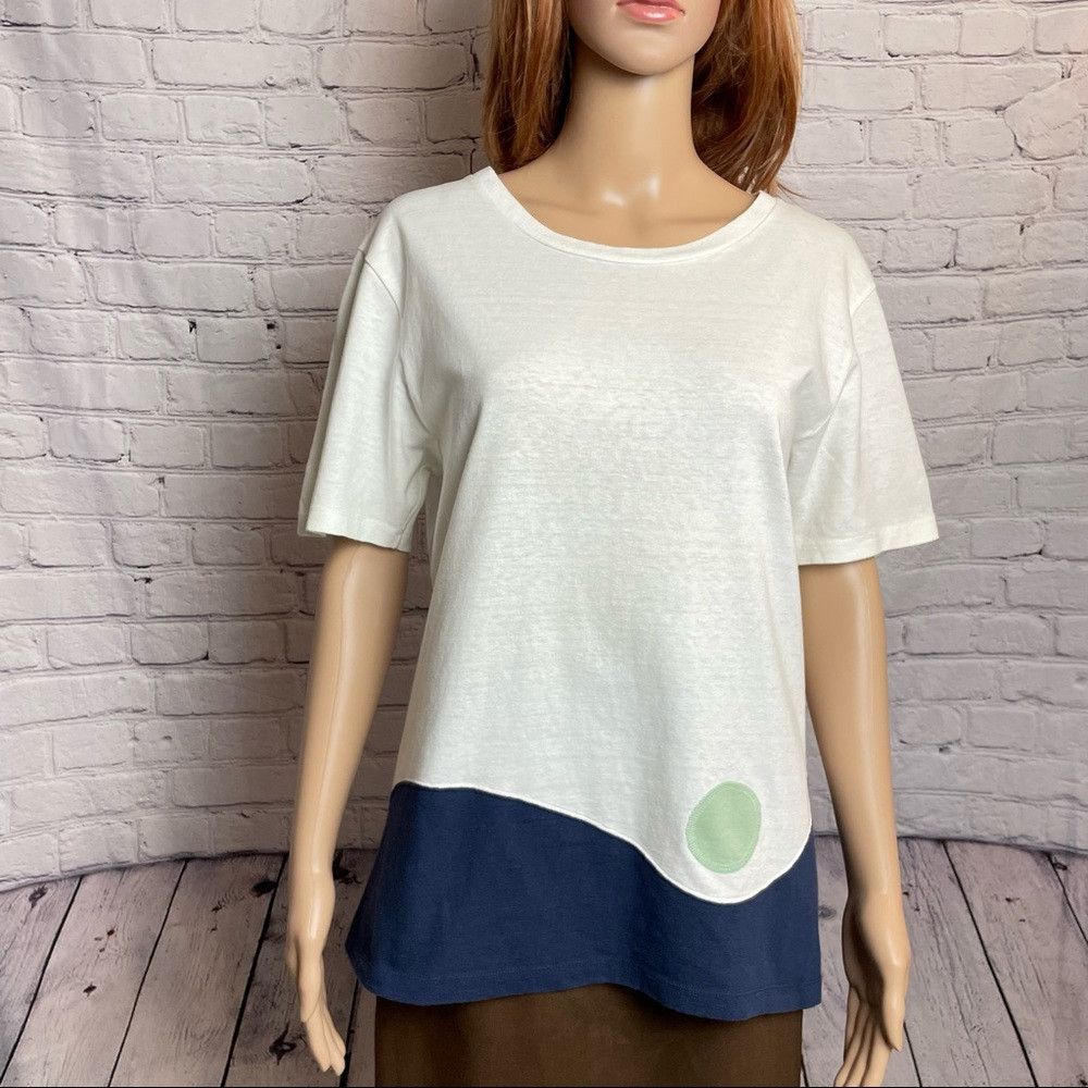 Tsumori Chisato Tsumori Chisato White Cotton T-Shirt Size 2 US M Size M / US 6-8 / IT 42-44 - 2 Thumbnail
