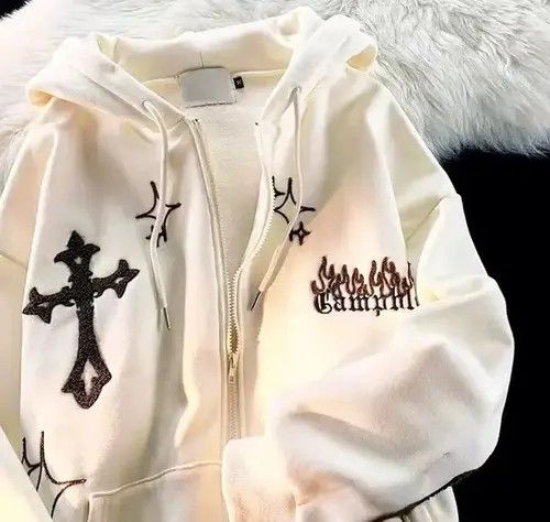 Other Gothic Embroidered Cardigan Hoodies Size US L / EU 52-54 / 3 - 1 Thumbnail