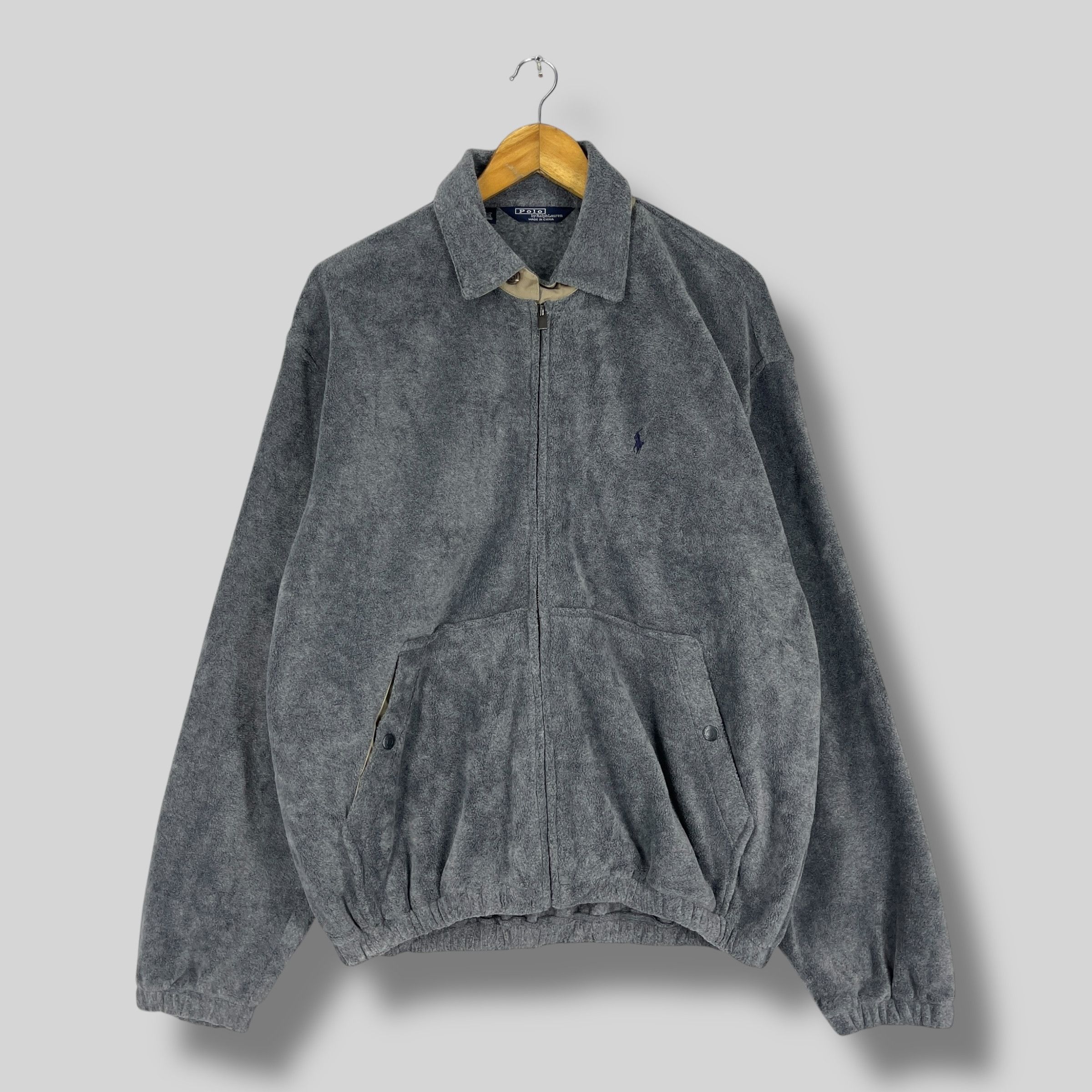 Polo Ralph Lauren Vintage 90's POLO RALPH LAUREN Fleece Jacket Size US M / EU 48-50 / 2 - 1 Thumbnail