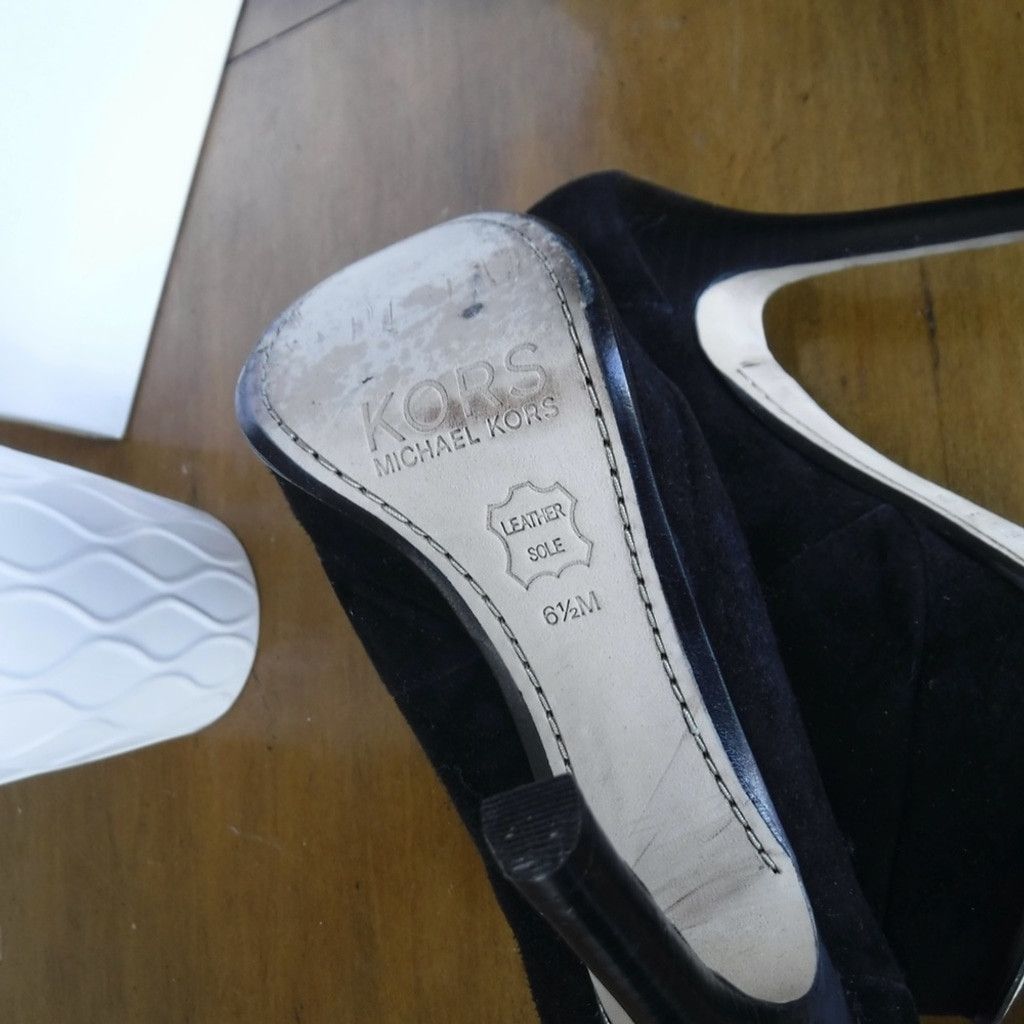 Michael Kors Micheal Kors Suede Platform Vintage Heels 6.5 Size US 6.5 / IT 36.5 - 4 Thumbnail