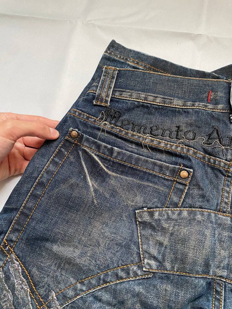 Bray Steve Alan × Designer Bray Steve Alan Distressed Jeans Straight Fit Size US 31 - 7 Thumbnail