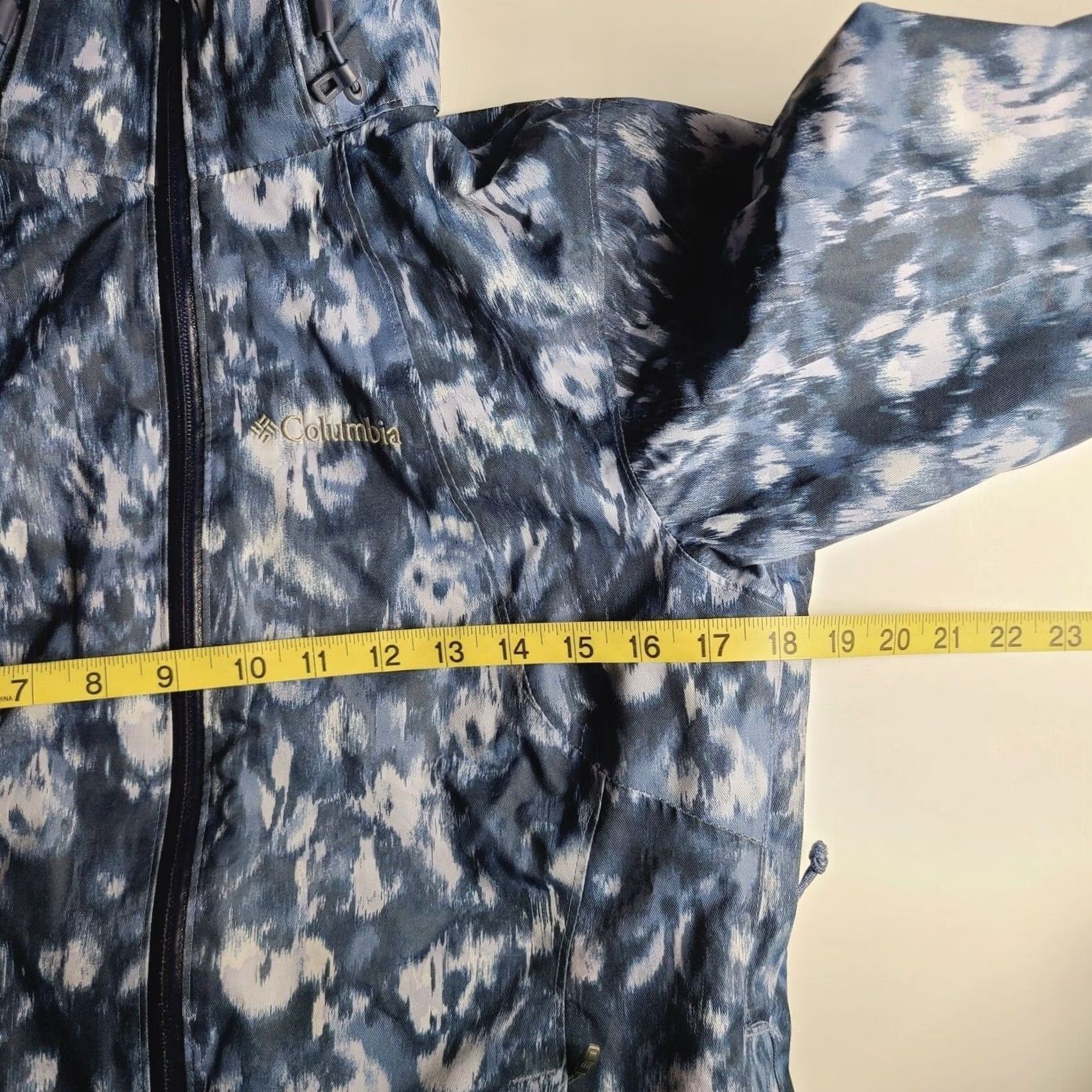 Vintage Columbia Jacket Women XS Full Zip Hooded Omni Tech Lined Winter Coat Blue Jacket Ø Size XS / US 0-2 / IT 36-38 - 5 Thumbnail