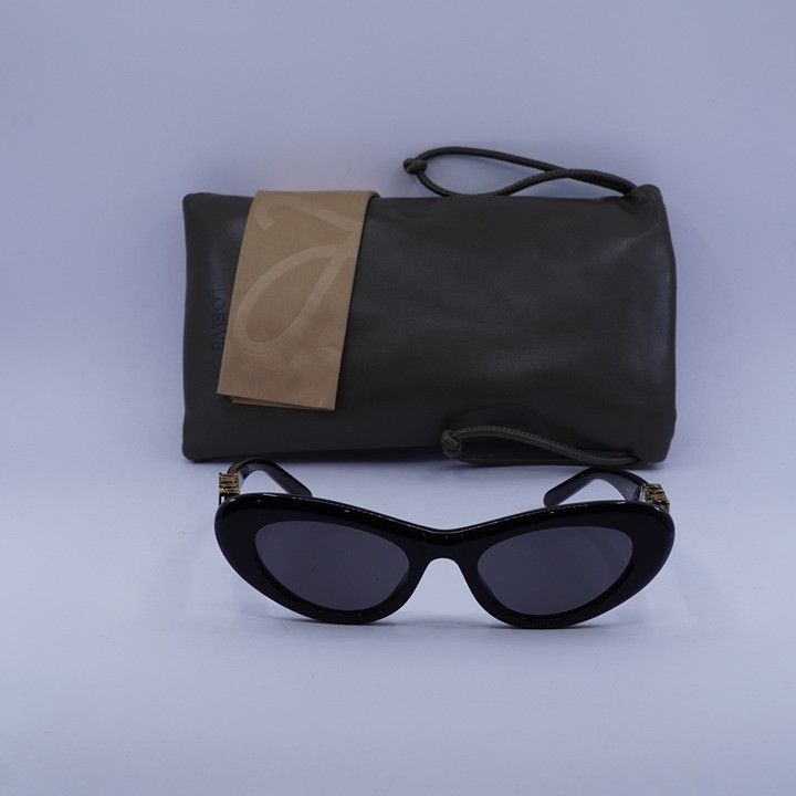 Loewe Loewe LW40156U 01A Sunglasses Shiny Black Cat Eye Frame Size ONE SIZE - 11 Thumbnail
