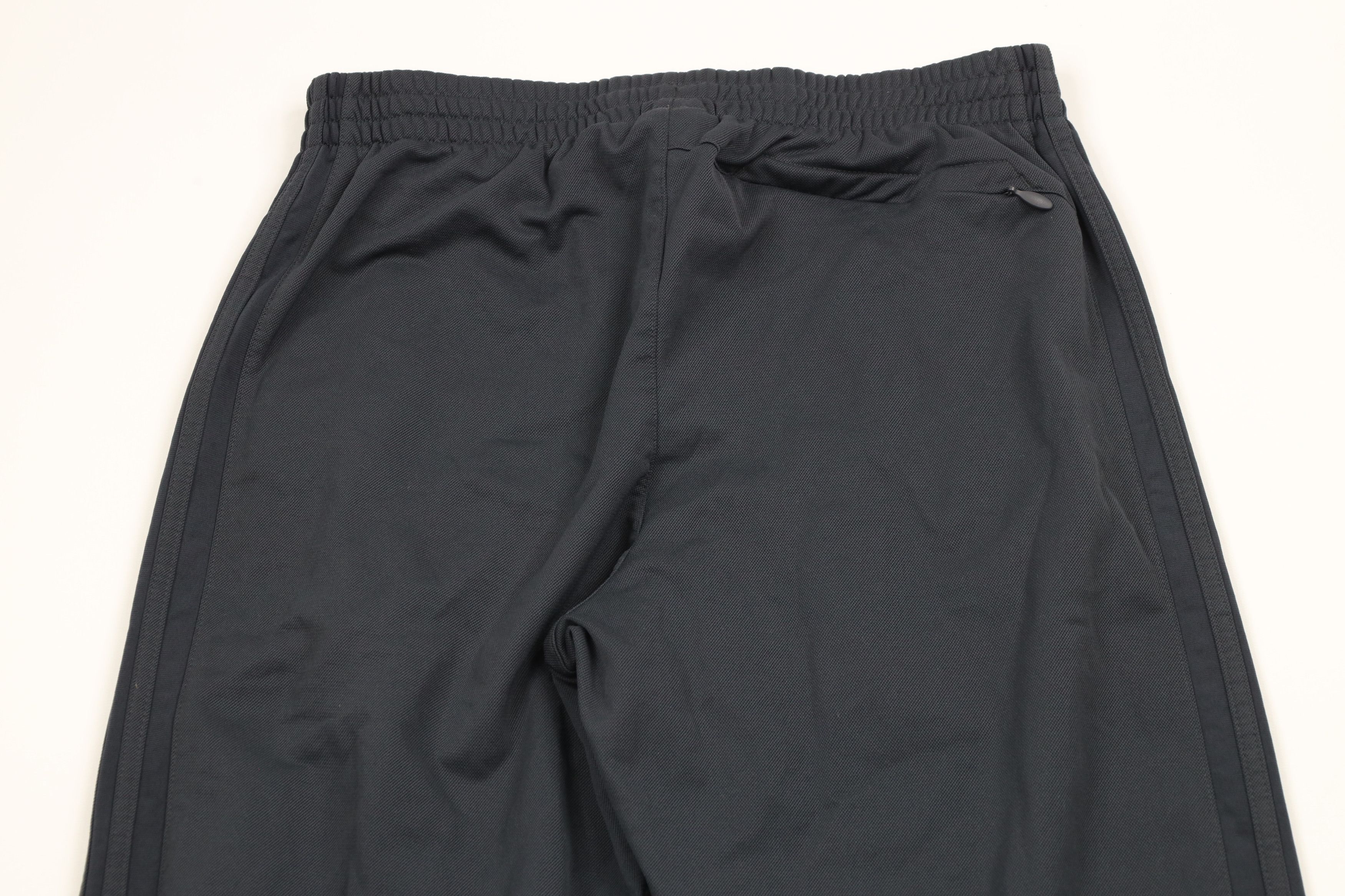 Adidas × Vintage Vintage Adidas Spell Out Striped Wide Leg Sweatpants Gray Size US 34 / EU 50 - 9 Thumbnail