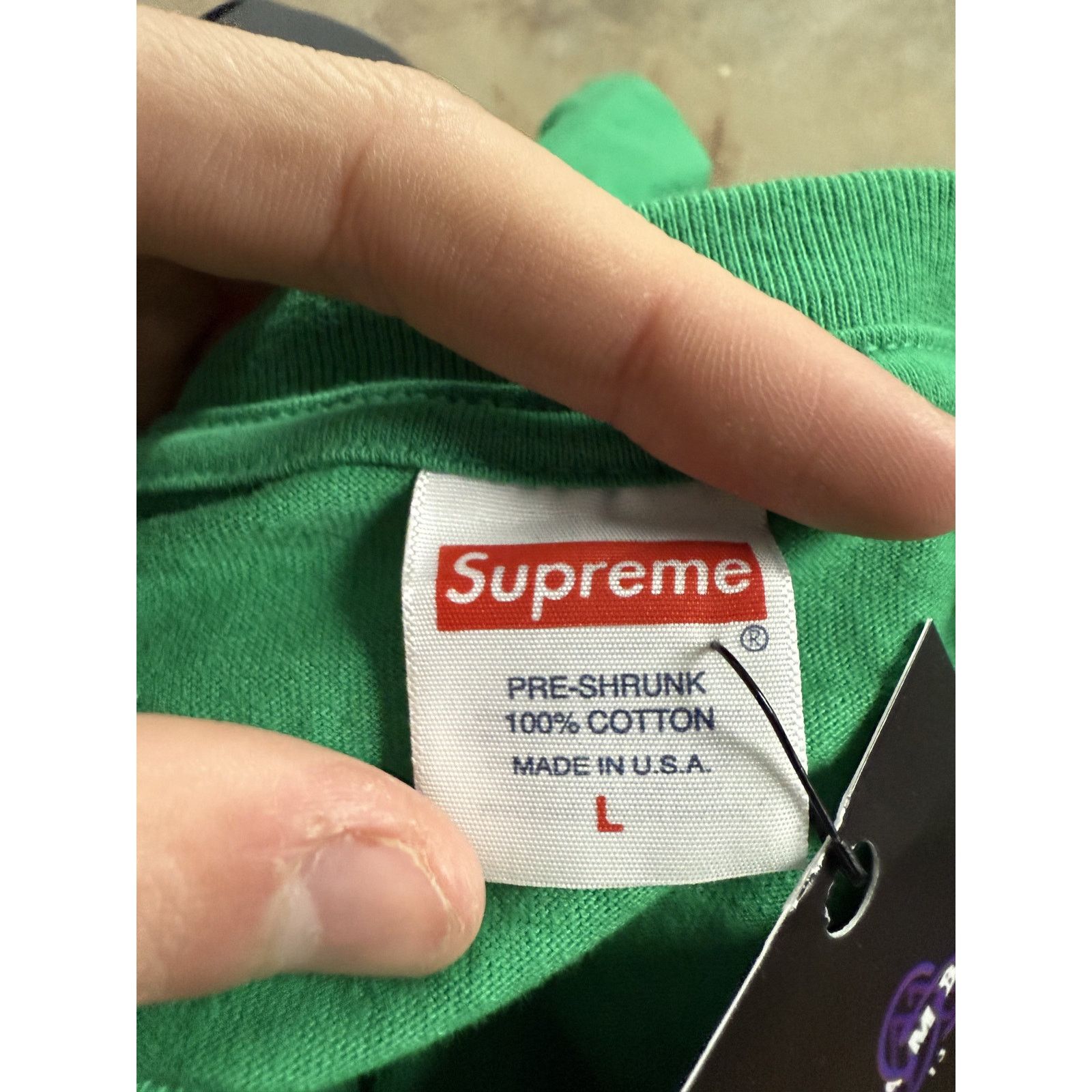 Supreme Supreme green Mutant Tee Used Large Size US L / EU 52-54 / 3 - 3 Thumbnail