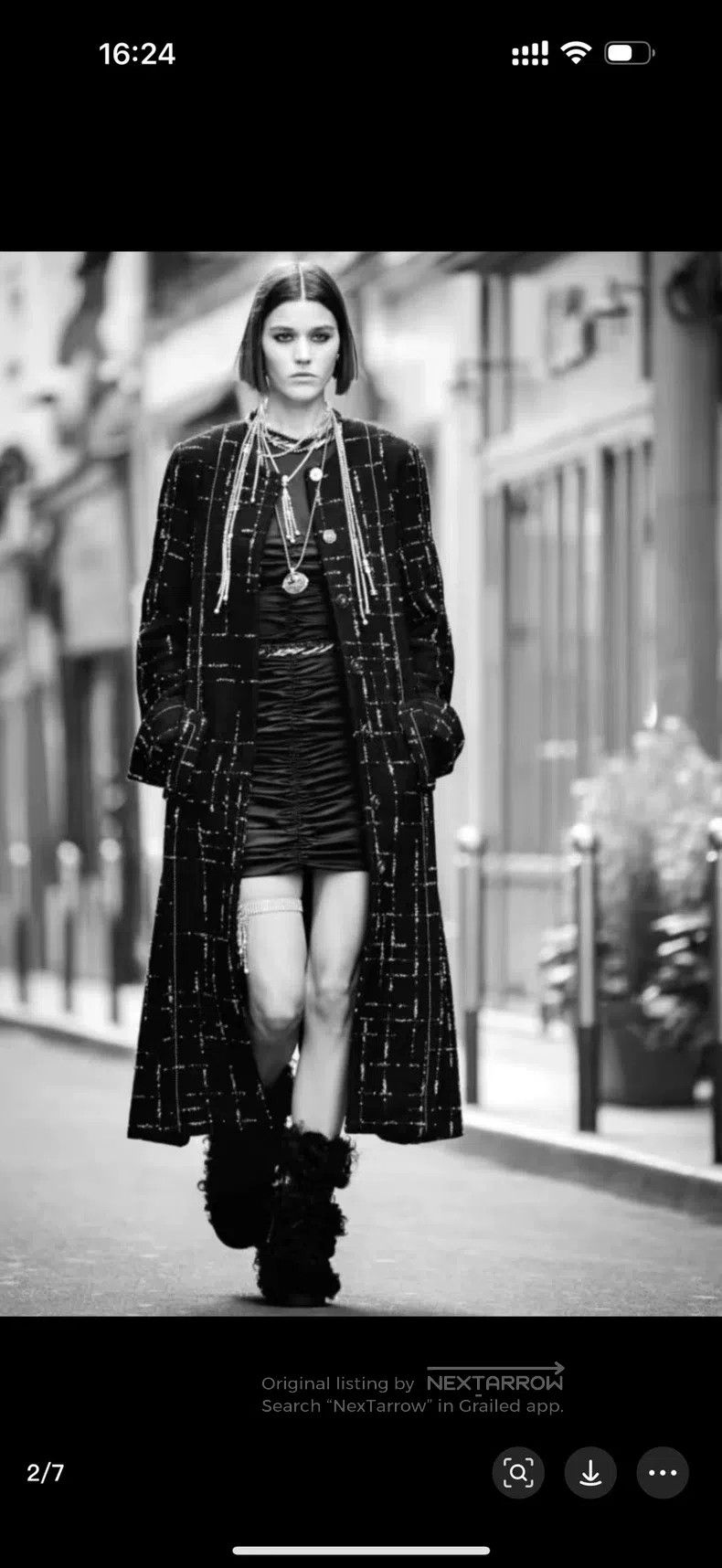 Chanel Chanel 21k autumn and winter black meteor broken diamond s Size XS / US 0-2 / IT 36-38 - 8 Thumbnail