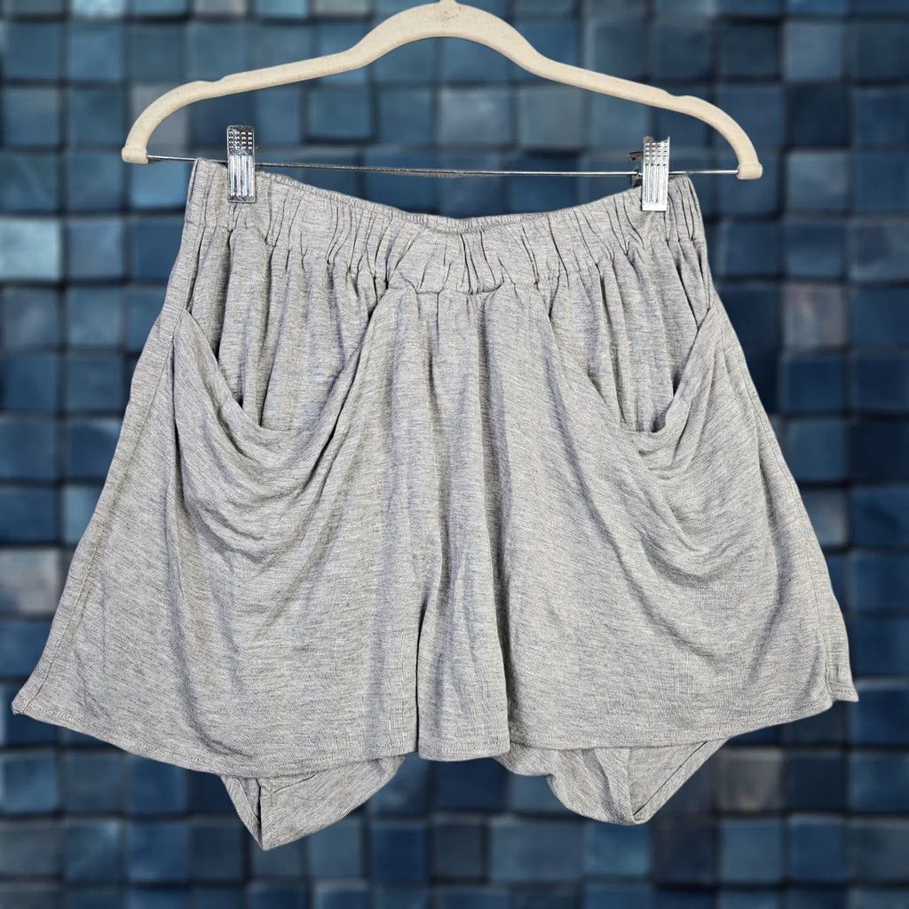 RLX Ralph Lauren RLX Ralph Lauren Skort Women Gray 100% Modal Elastic Waist Draped Pockets Sz S Size 28" / US 6 / IT 42 - 1 Thumbnail