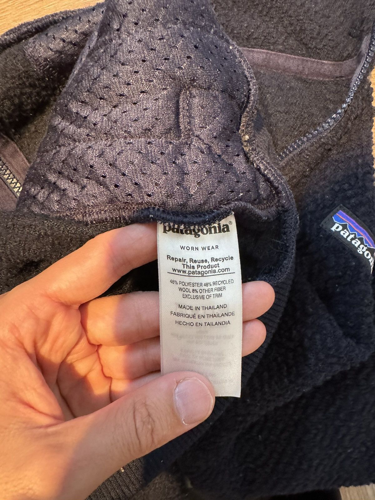 Patagonia Patagonia Fleece jacket Size S Polyester NVY Plain Mens Size US M / EU 48-50 / 2 - 8 Thumbnail