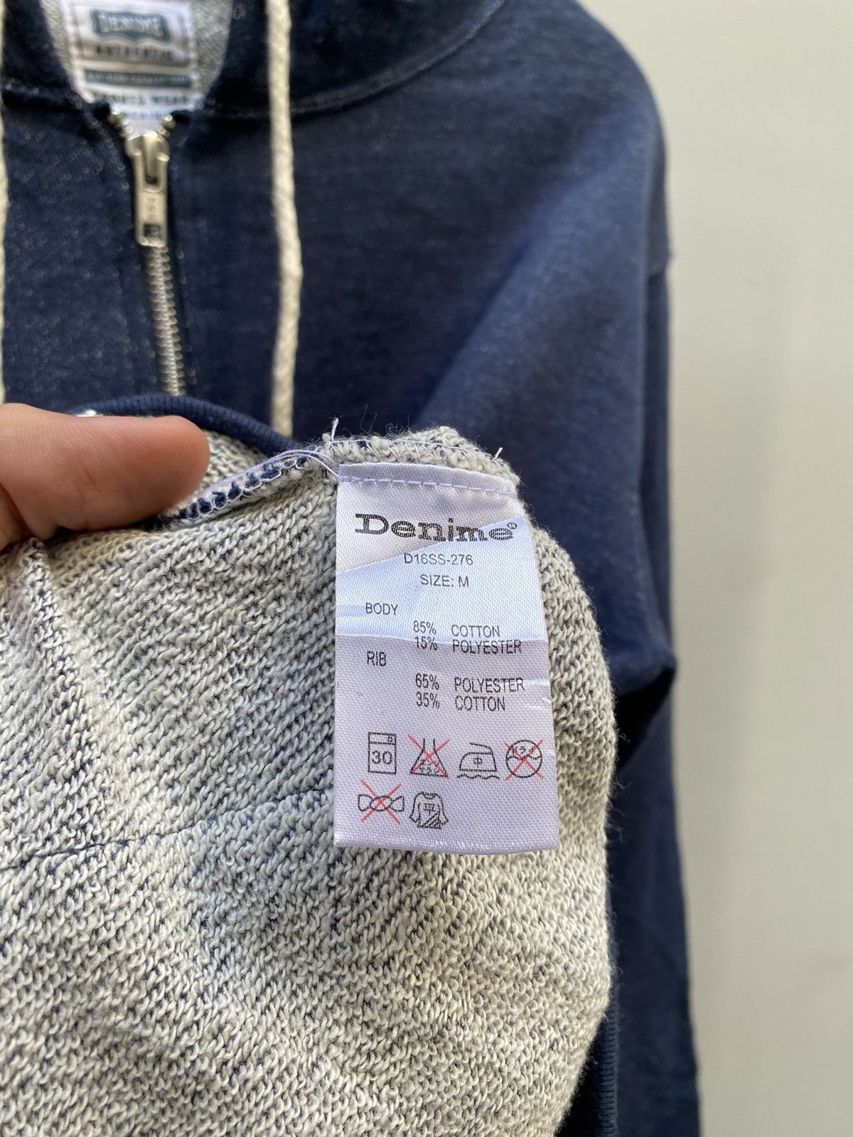 Denime Denime Zip Hoodie Size US M / EU 48-50 / 2 - 5 Thumbnail