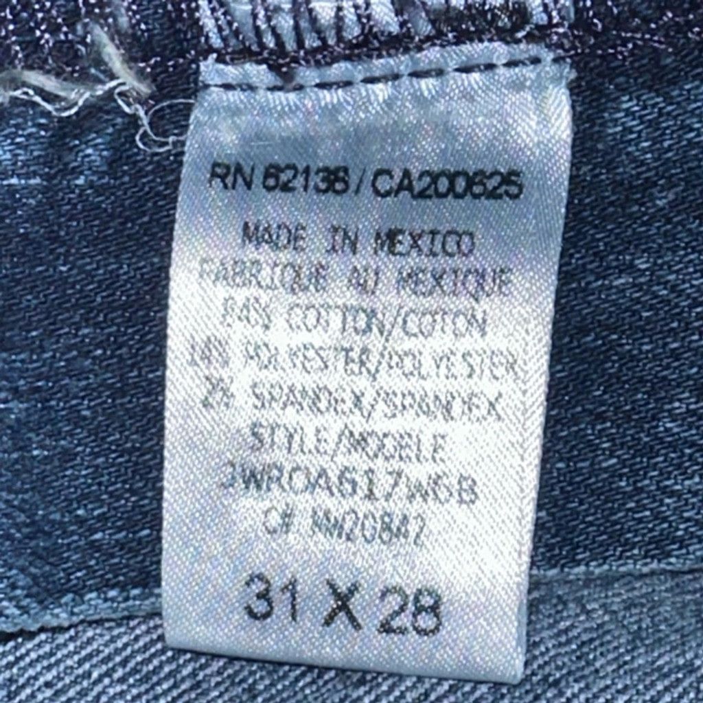 Guess GUESS JEANS Mid-Rise Crop Jean Blue Women’s Size 31. Size 38" / US 16 / IT 52 - 12 Thumbnail