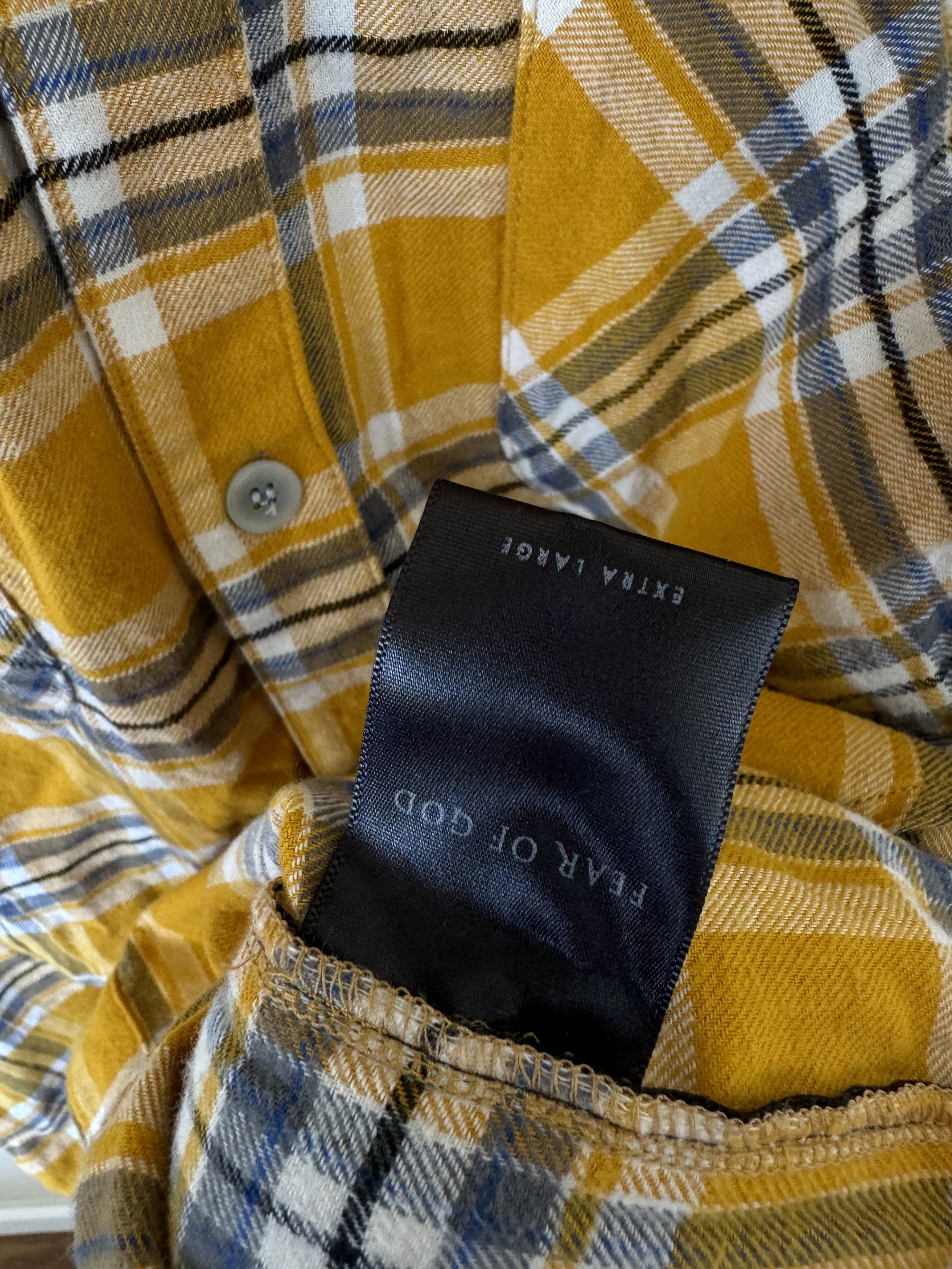 Fear of God Fear Of God Flannel Cut Off Size US XL / EU 56 / 4 - 10 Thumbnail