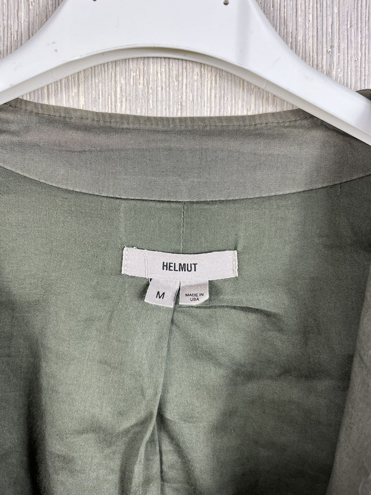 Helmut Lang × Vintage Helmut Lang moto biker cropped asymmetric zip draped jacket Size M / US 6-8 / IT 42-44 - 17 Thumbnail