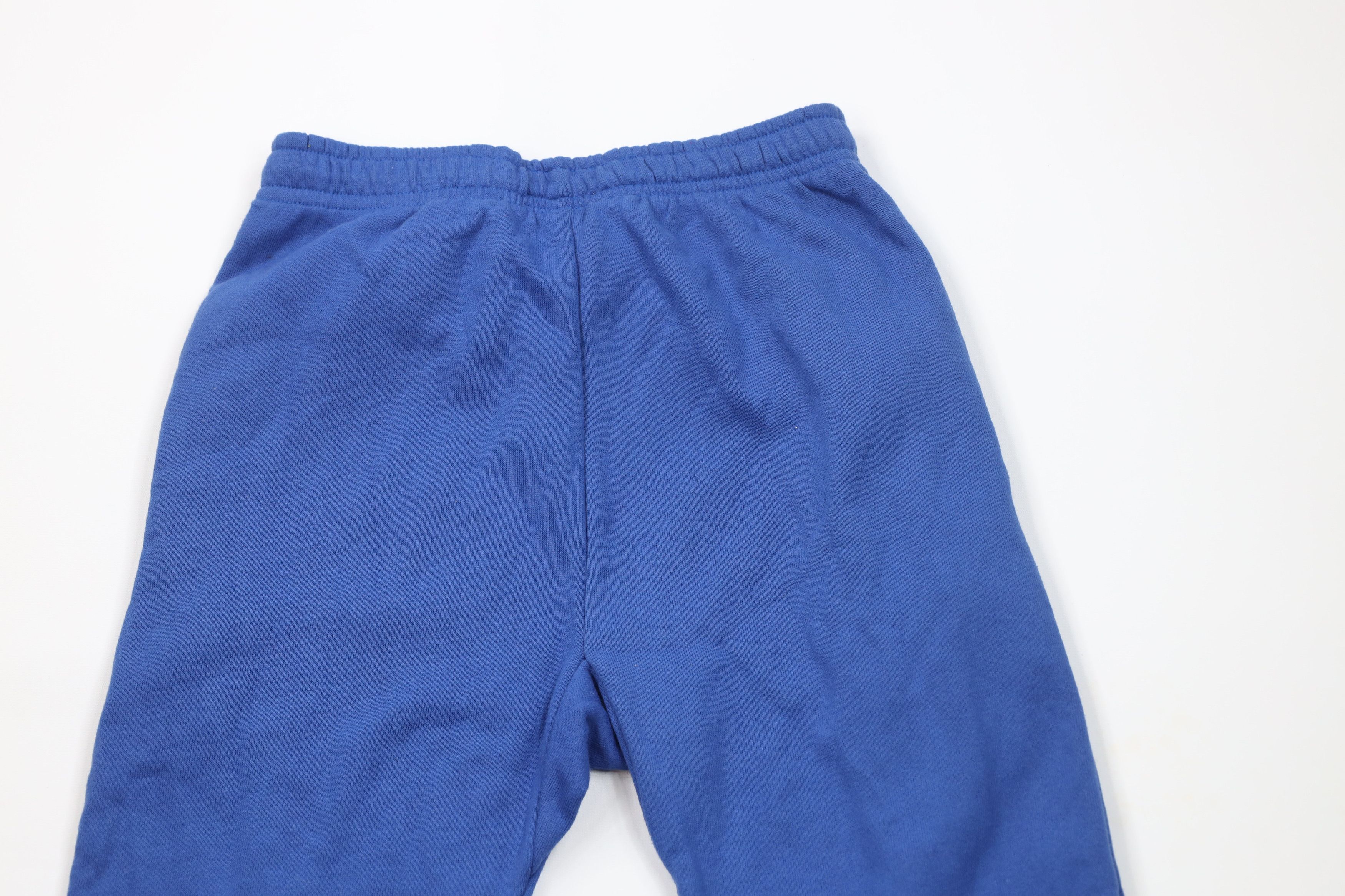 Vintage Vintage 90s Streetwear Gusseted Sweatpants Joggers Blue USA Size US 34 / EU 50 - 12 Thumbnail