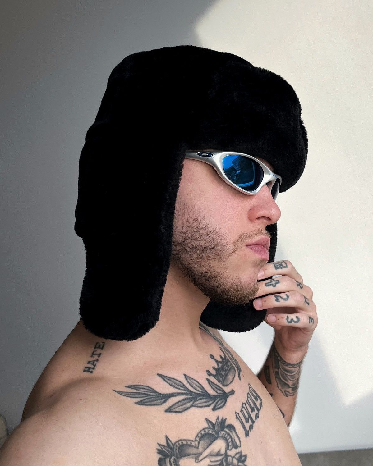 Hysteric Glamour Y2k Ushanka Avante Garde Mohair Hat Size ONE SIZE - 1 Thumbnail