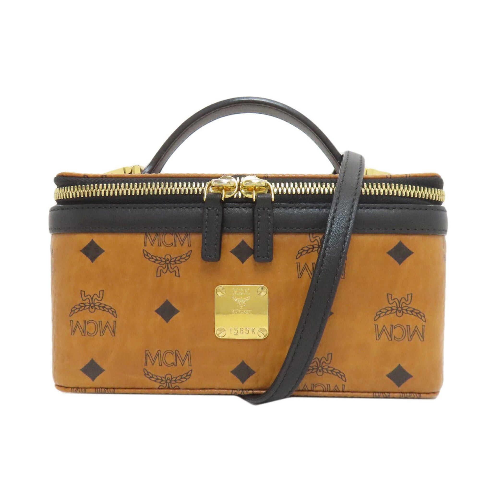 MCM MCM Logo Handbag, PVC, Women's Size ONE SIZE - 1 Thumbnail