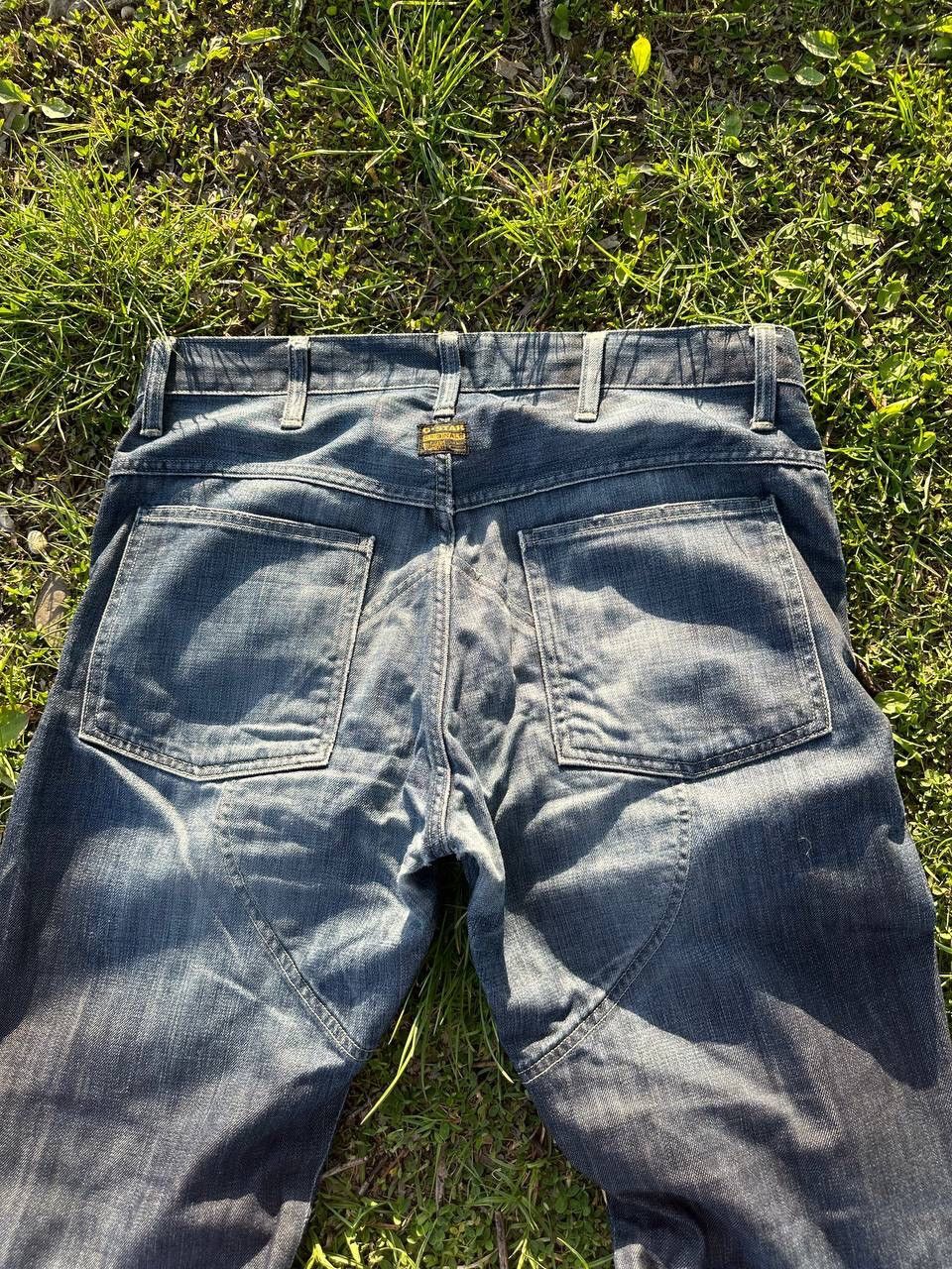 G-Star × Vintage Vintage G-Star Raw Elvood 96 Y2K Distressed Jeans Size US 32 / EU 48 - 8 Thumbnail
