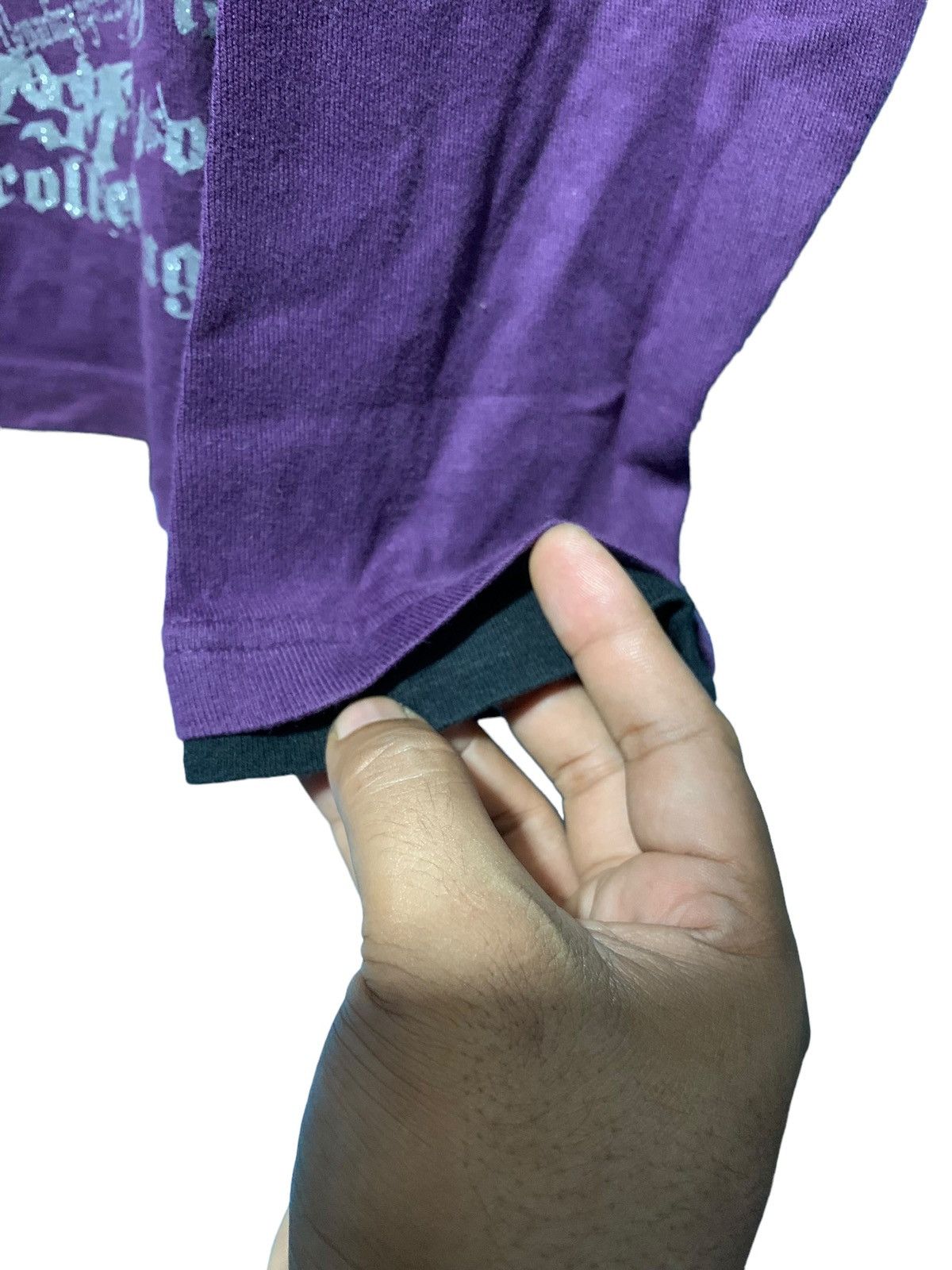 If Six Was Nine 2000s Beaumont carr laces up poem gothic purple longsleeve Size US M / EU 48-50 / 2 - 6 Thumbnail