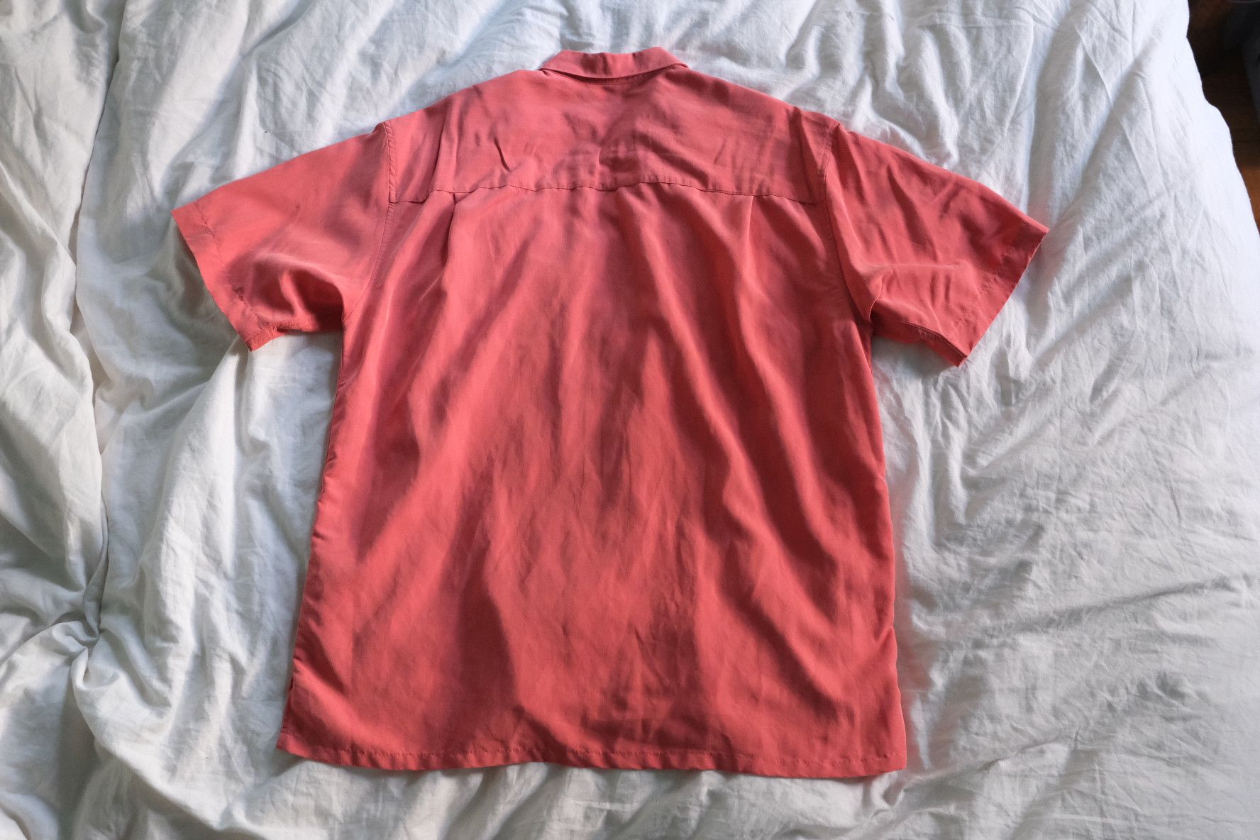 Designer Bamboo Cay: Paneled Pacific Palms Camp Shirt Size US M / EU 48-50 / 2 - 10 Thumbnail