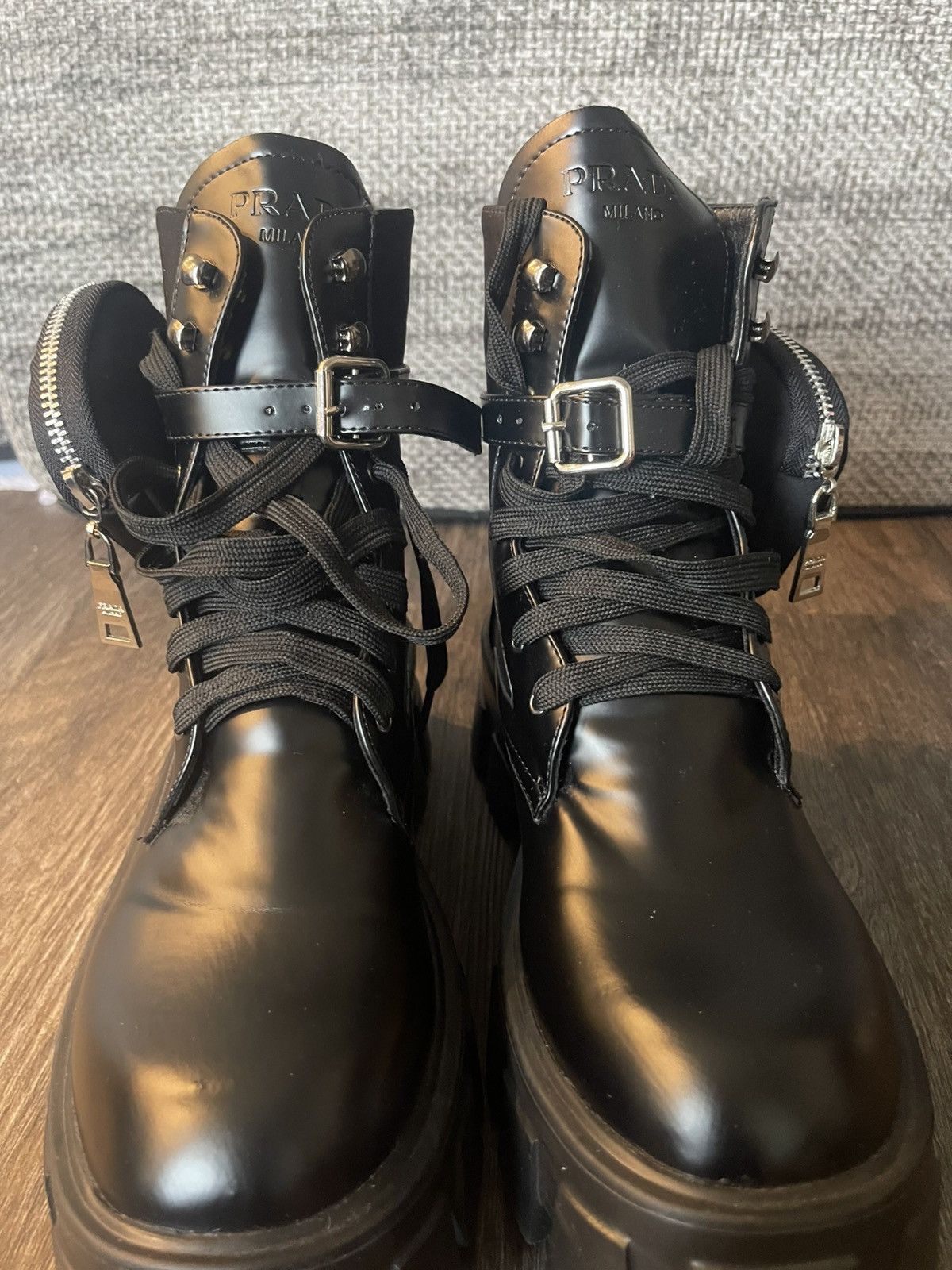 Prada Prada Bag boots Size US 10 / IT 40 - 4 Thumbnail