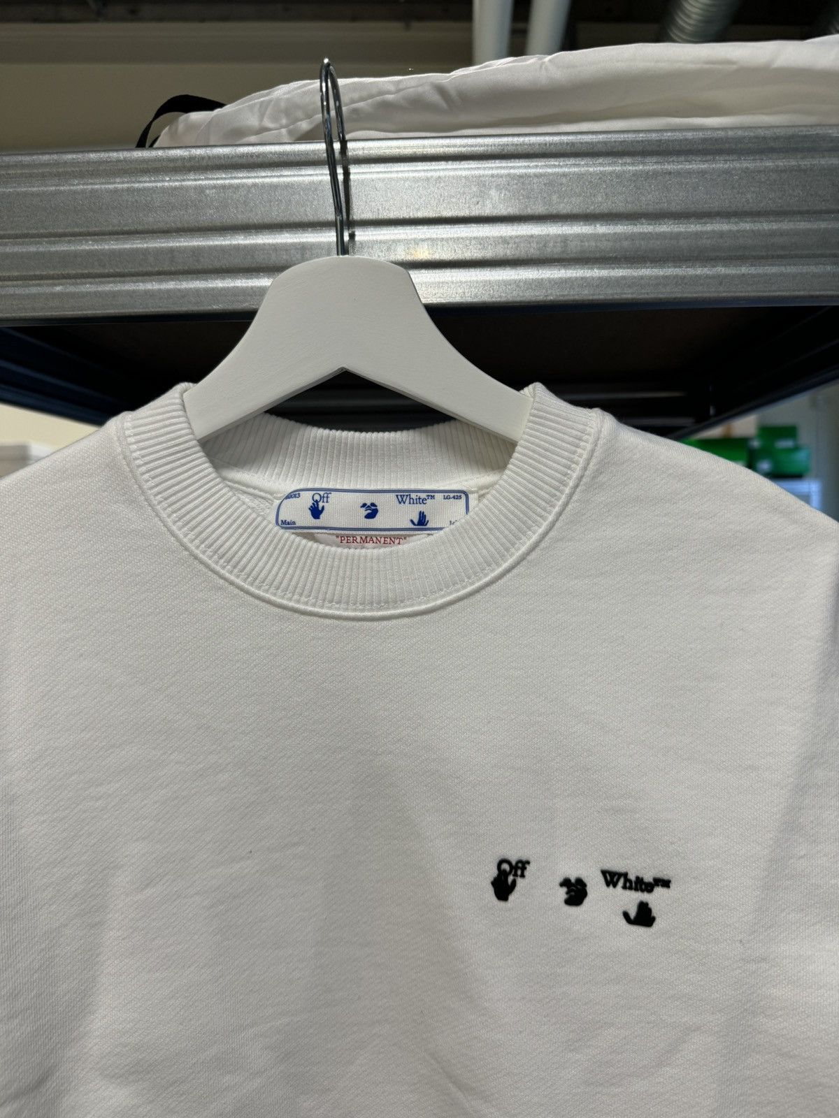 Off-White Off-White Logo Sweatshirt NEW 650$ Size US S / EU 44-46 / 1 - 2 Thumbnail