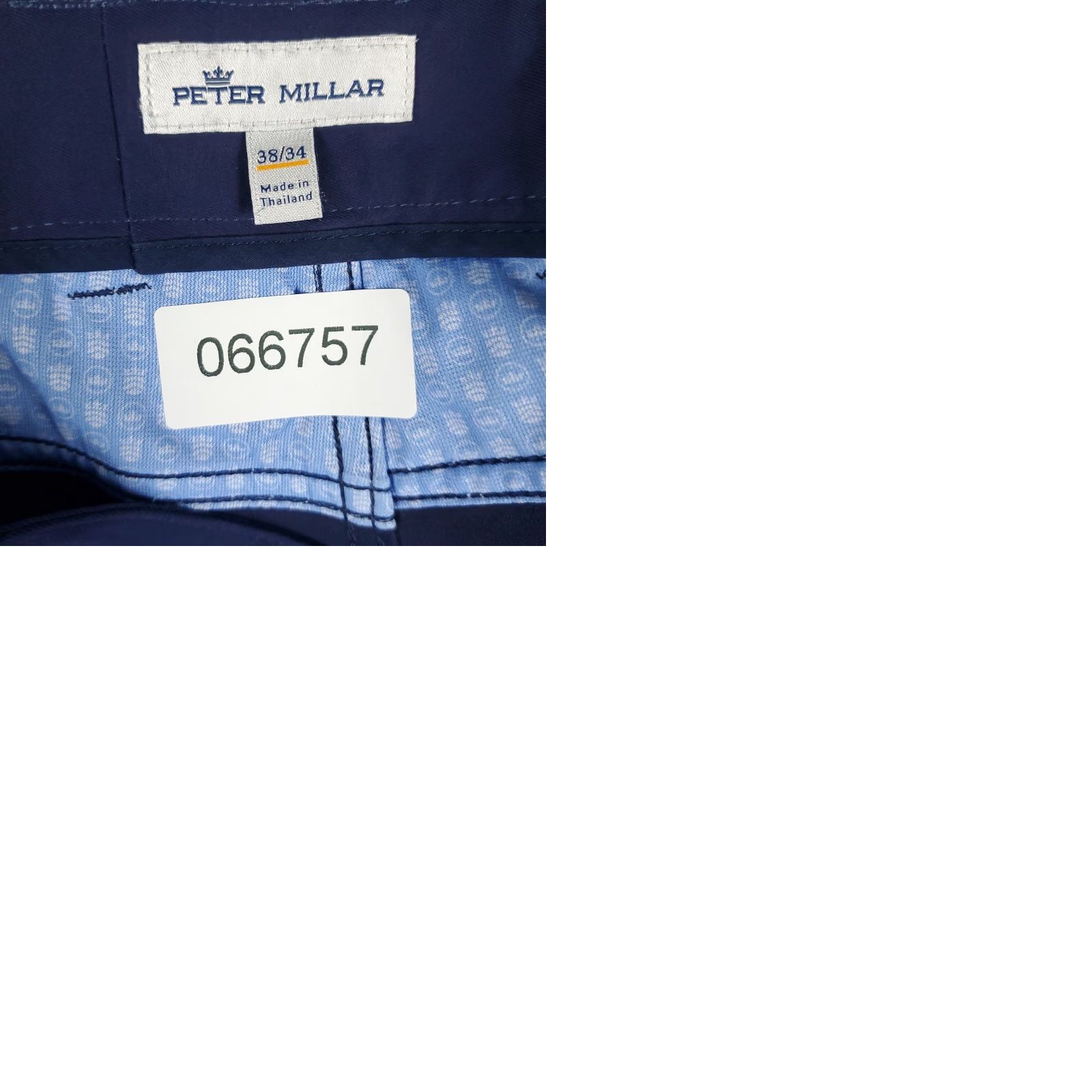 Peter Millar Peter Millar Pants Mens 38x29 Blue Chino 5-Pocket Regular Straight Yard? Size US 38 / EU 54 - 9 Thumbnail