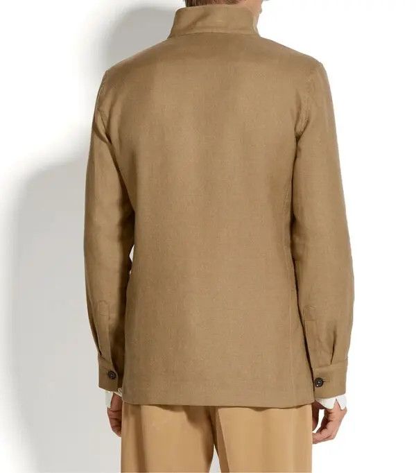 Ermenegildo Zegna o1s1rm0225 R776C50A Jacket in Brown Size US XL / EU 56 / 4 - 3 Thumbnail