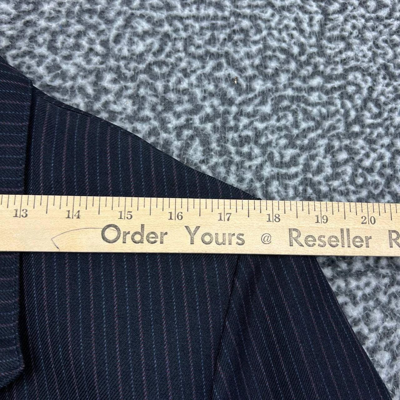 Other Vintage Alfred Dunner Blazer Women 14 Black Striped 2 Button Size XL / US 12-14 / IT 48-50 - 5 Thumbnail