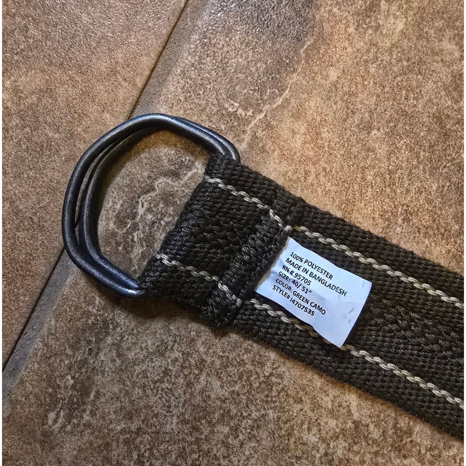 Other Green Camo Double Lined 52 Belt Size 40 - 4 Thumbnail