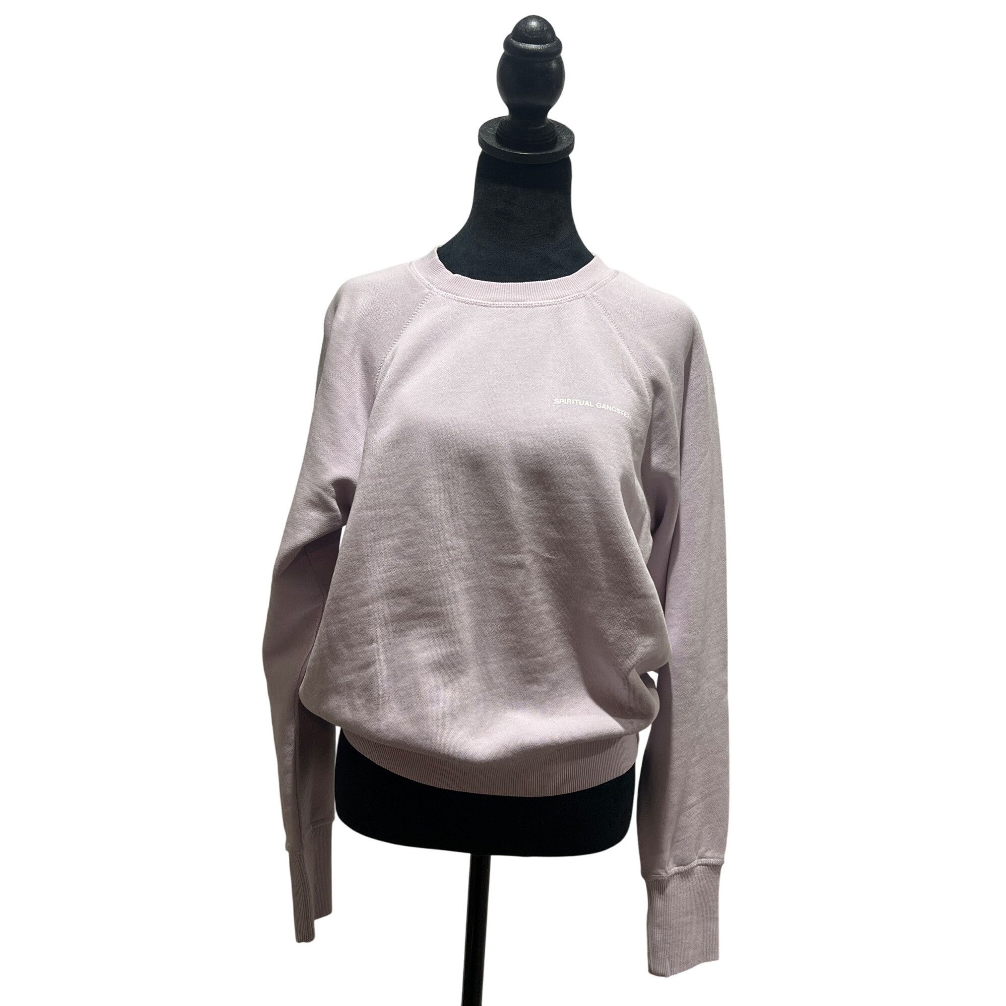 Spiritual Gangster Spiritual Gangster Womens Lavender Crewneck Sweatshirt Long Size S / US 4 / IT 40 - 2 Thumbnail