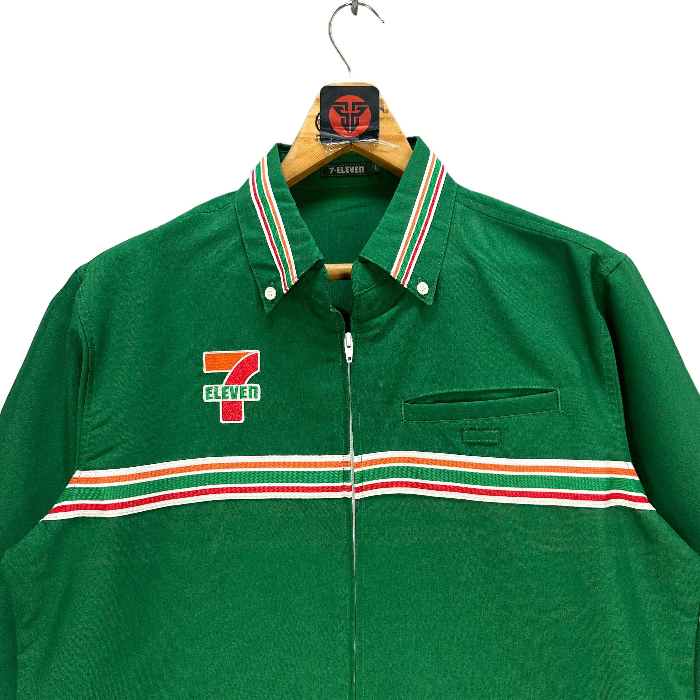Vintage 7 ELEVEN LONG SLEEVE UNIFORM JACKET #7484-148 Size US L / EU 52-54 / 3 - 2 Thumbnail
