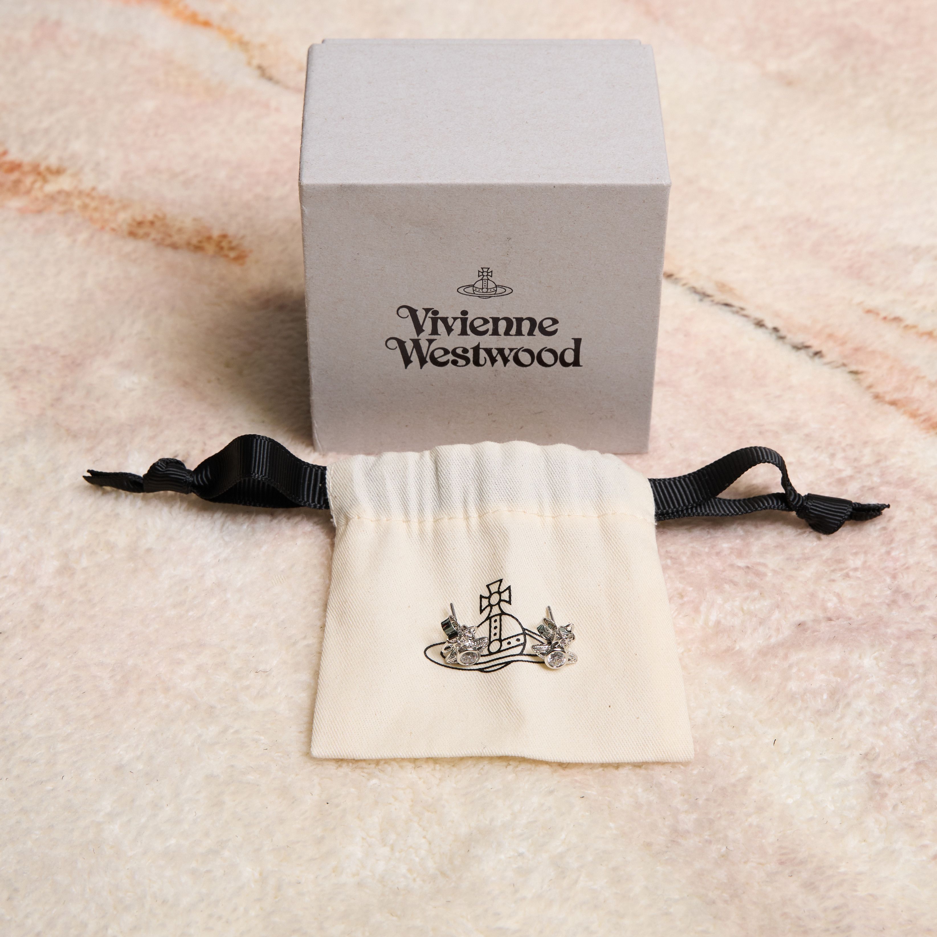 Vivienne Westwood VIVIENNE WESTWOOD London Orb Earrings Size ONE SIZE - 2 Thumbnail