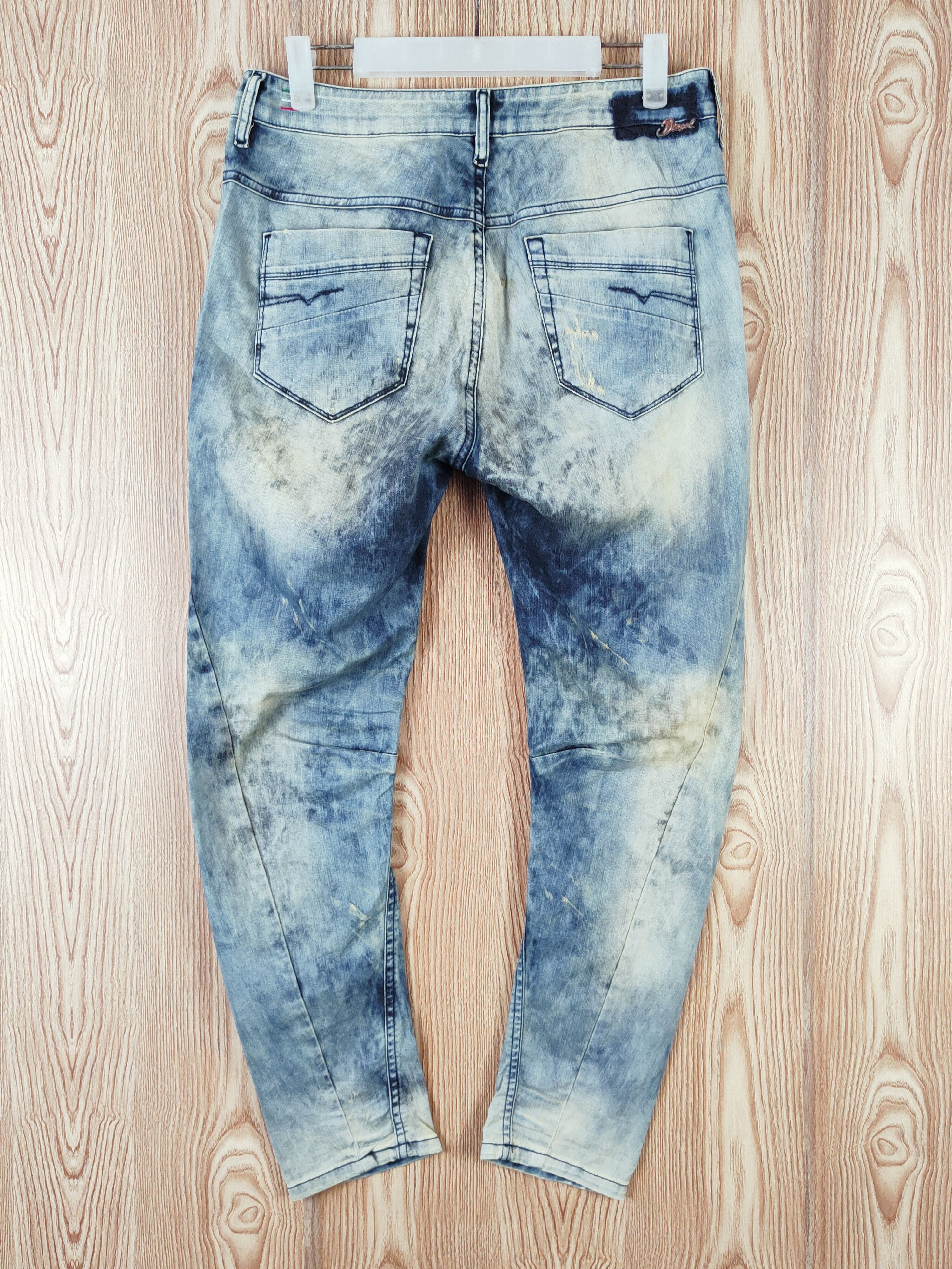 Diesel Diesel acid wash Faded Ripped Multipocket Cargo Pants #W645 Size US 27 - 8 Thumbnail