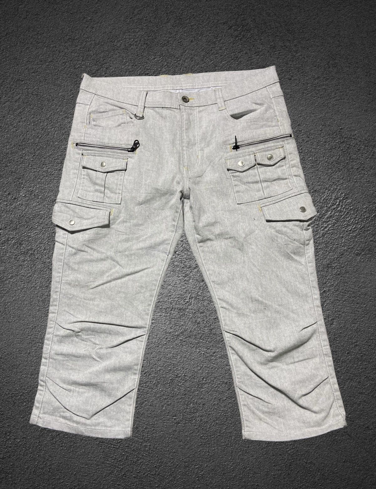 HIDEAWAYS Hideaways Nicole Multipocket 3Q Jeans Pant Size US 35 - 1 Thumbnail