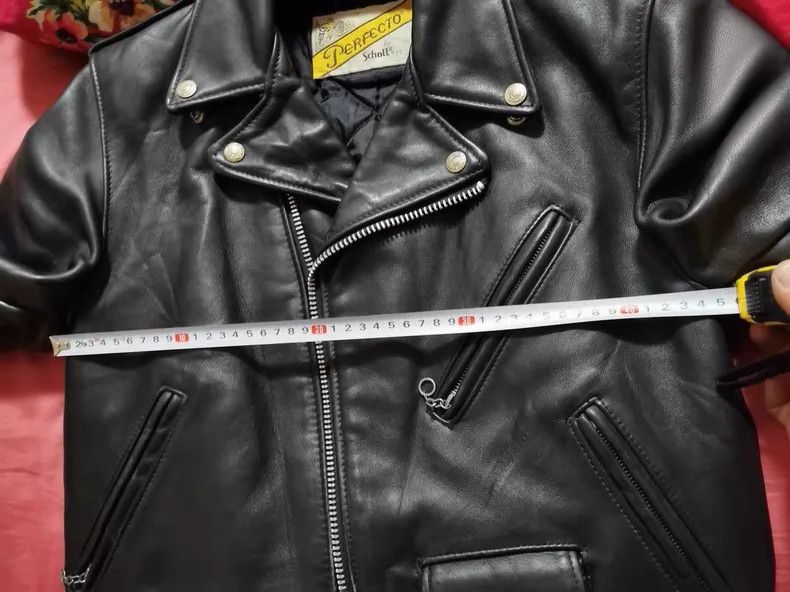 Schott Schott 618 Locomotive Rock Vintage Leather Jacket Size US M / EU 48-50 / 2 - 4 Thumbnail