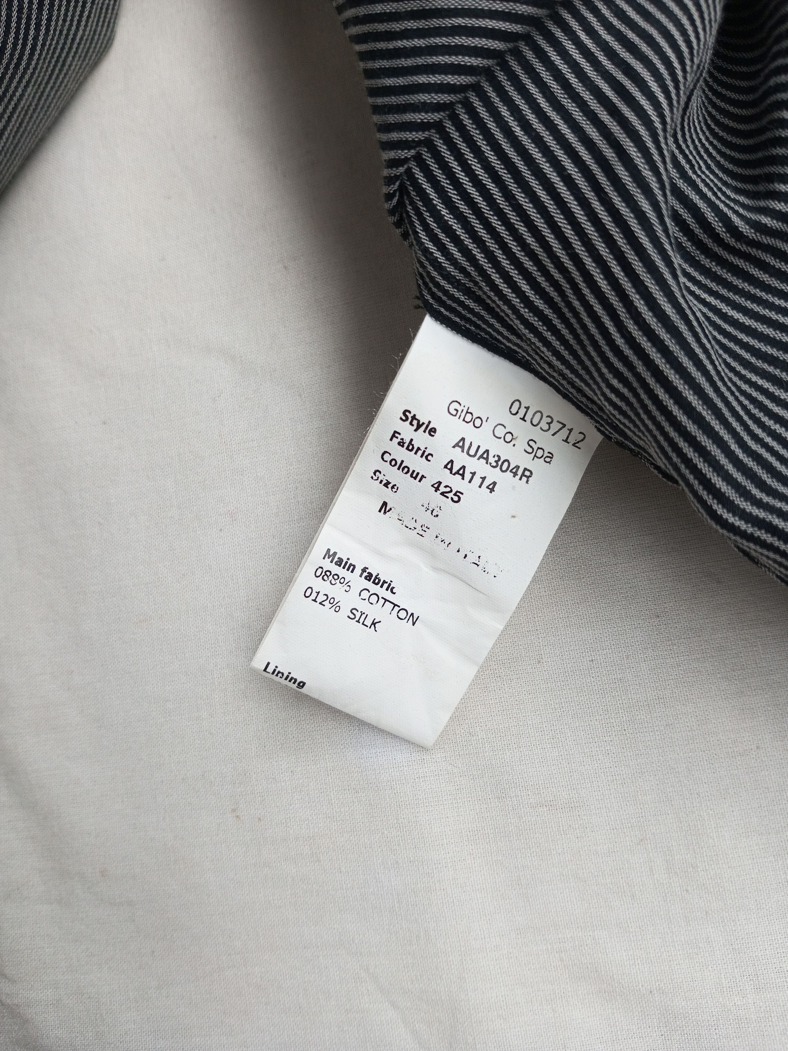 John Galliano John Galliano Vintage Stripped Button Up Shirt Size IT 46 Size L / US 10 / IT 46 - 10 Thumbnail