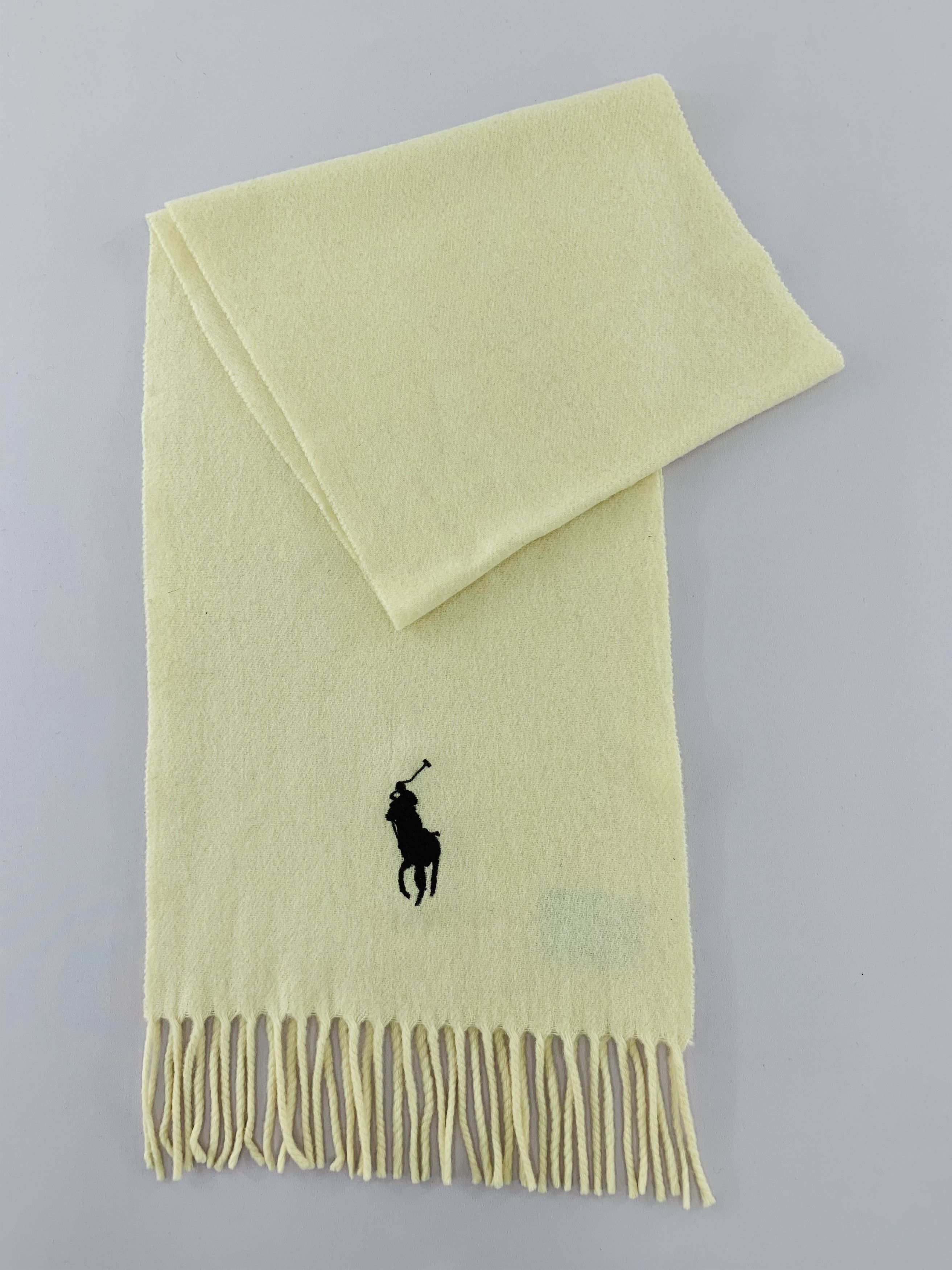 Polo Ralph Lauren Polo Ralph Lauren Scarf Wool Muffler Neck Wrap BL5149 Size ONE SIZE - 2 Thumbnail