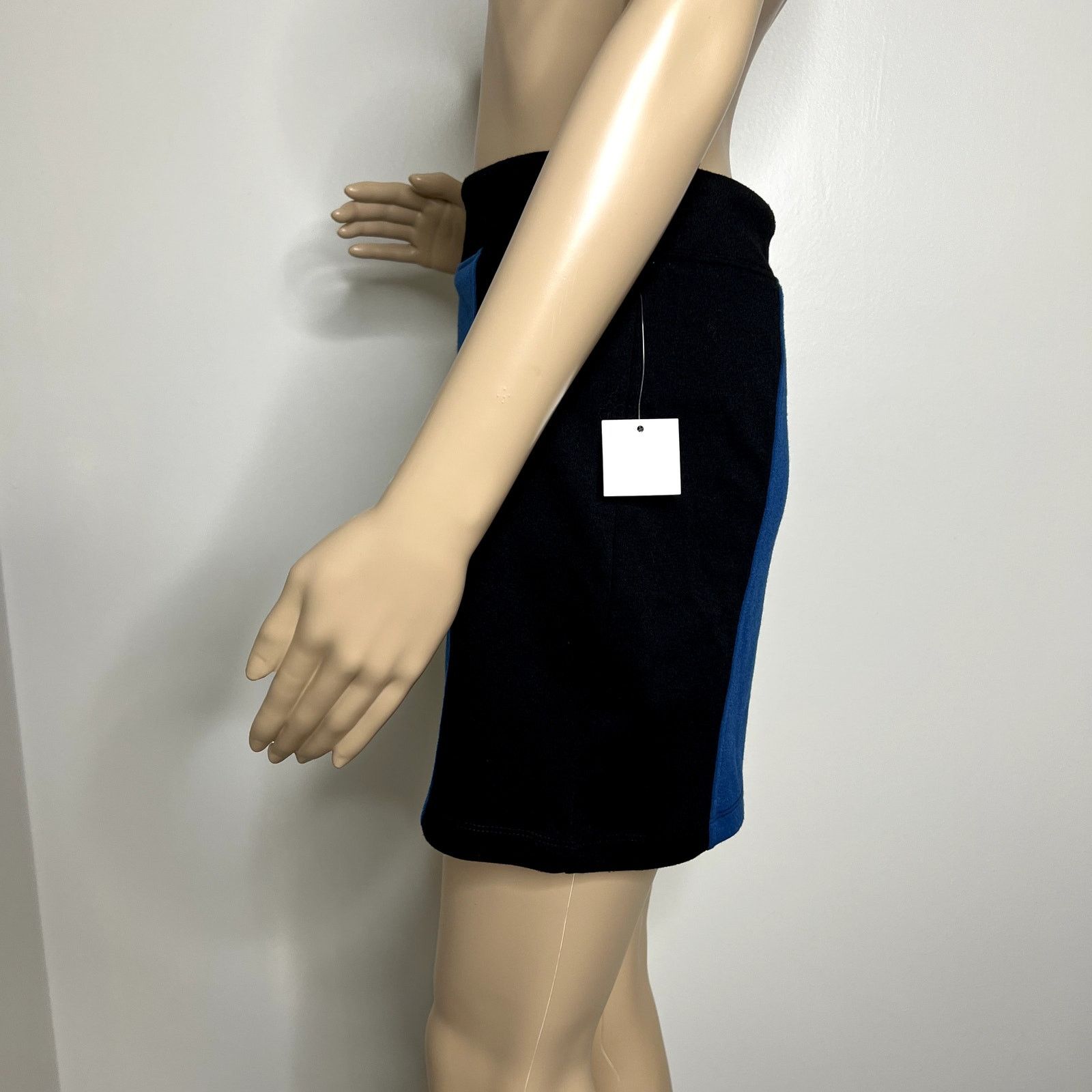 Other Mac + Jac Blue Color Block Mini Pencil Skirt Size 27" / US 4 / IT 40 - 2 Thumbnail