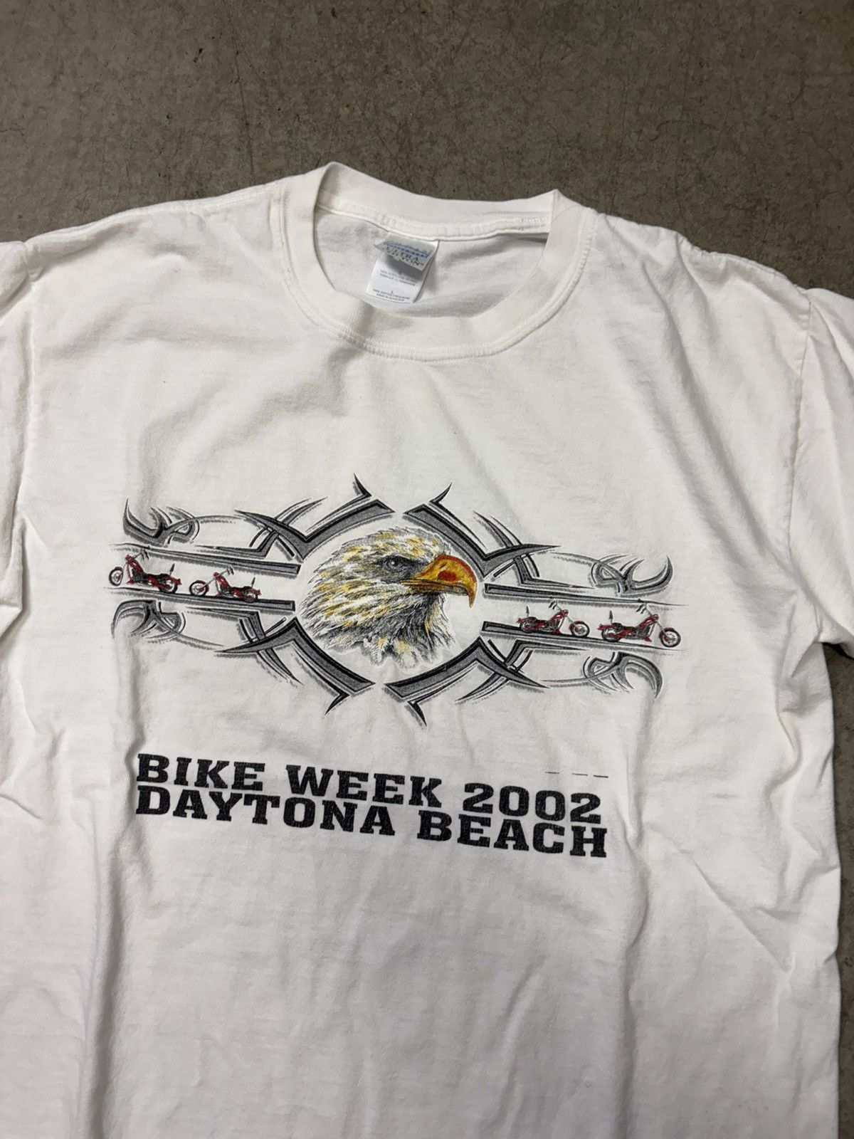 American Apparel Vintage Daytona Bike Week 2002 T-Shirt Size US L / EU 52-54 / 3 - 3 Thumbnail