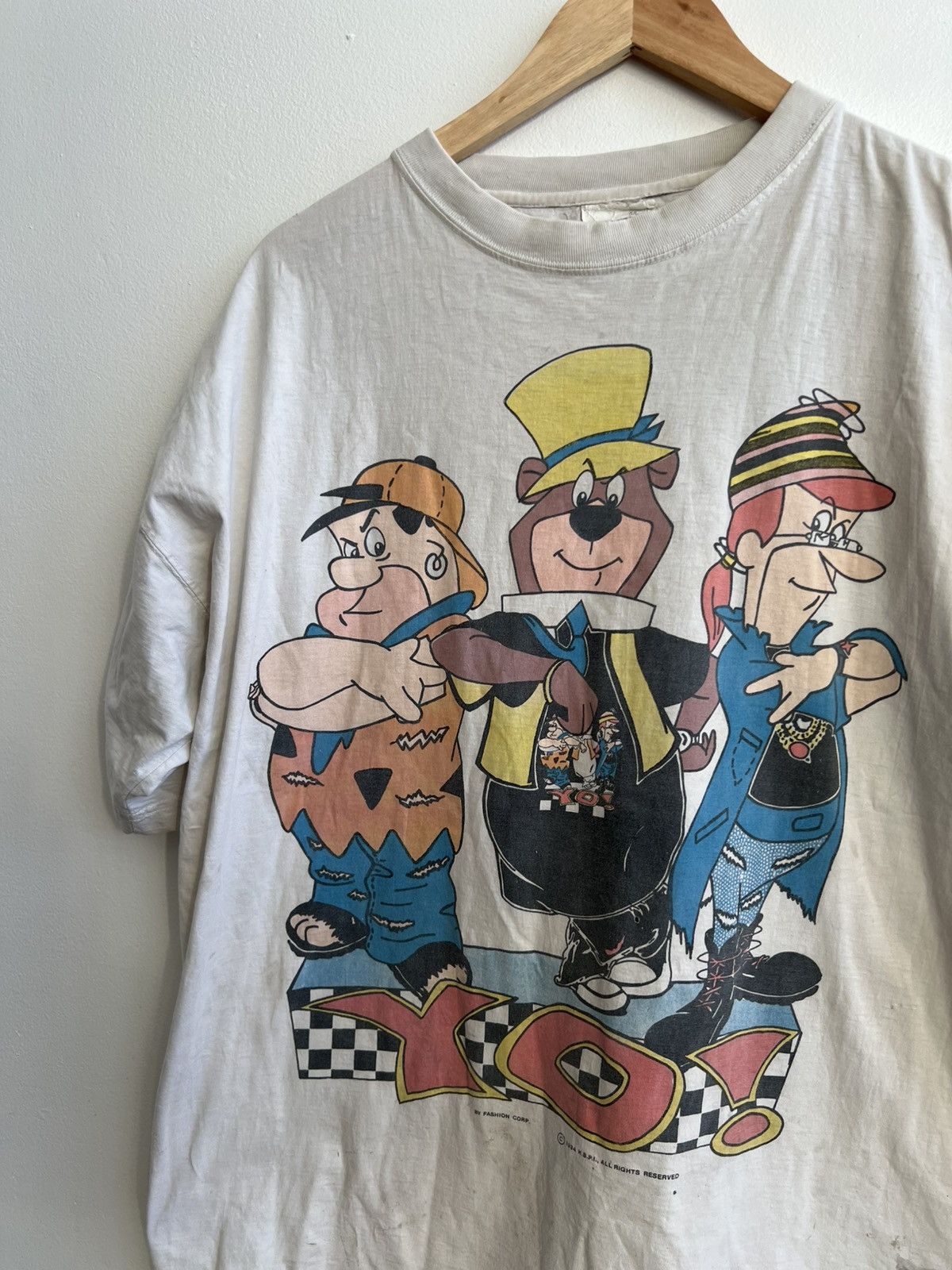 Cartoon Network × Vintage Vintage 1994 Cartoon Network Flintstones Movie Tee XL Size US XL / EU 56 / 4 - 2 Thumbnail
