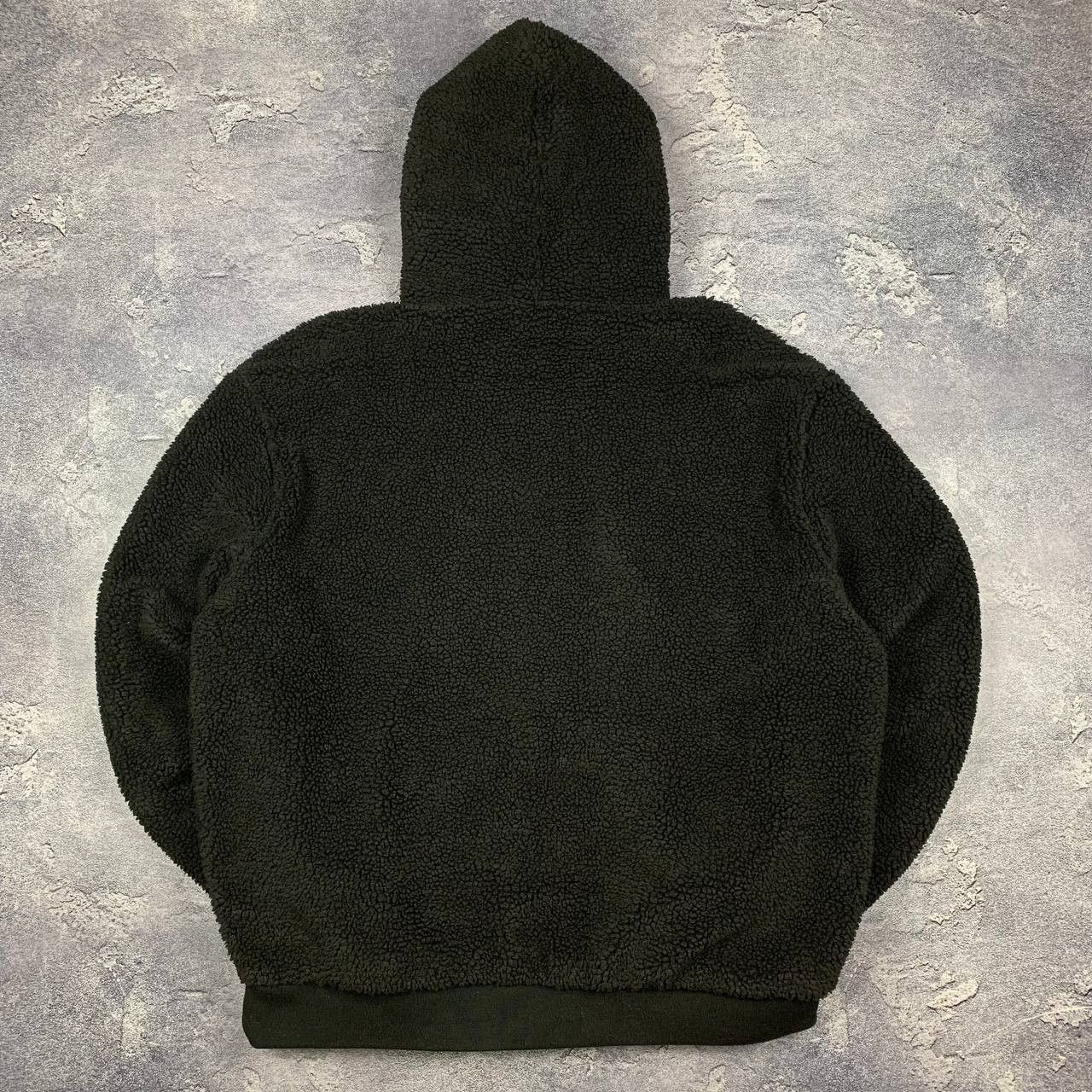Karl Kani Karl Kani Men's Sherpa Hoodie Black Teddy Bear Fleece Size US L / EU 52-54 / 3 - 9 Thumbnail