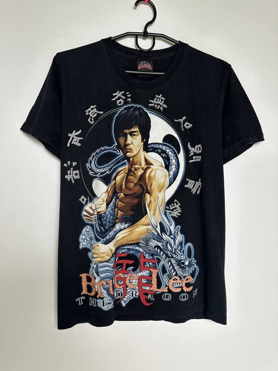 Vintage 90’s Vintage Bruce Lee Tee Asian Dragon Martial arts Size US S / EU 44-46 / 1 - 1 Thumbnail
