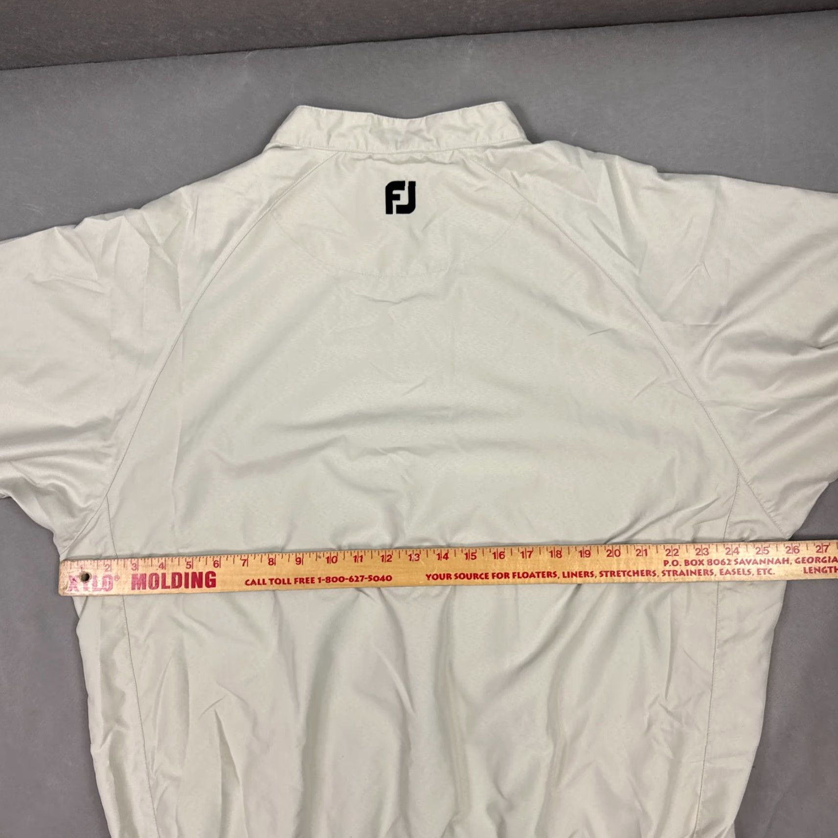 Footjoy FootJoy Jacket Mens XL Beige Windbreaker Golf Driving Range Jacket Size US XL / EU 56 / 4 - 7 Thumbnail