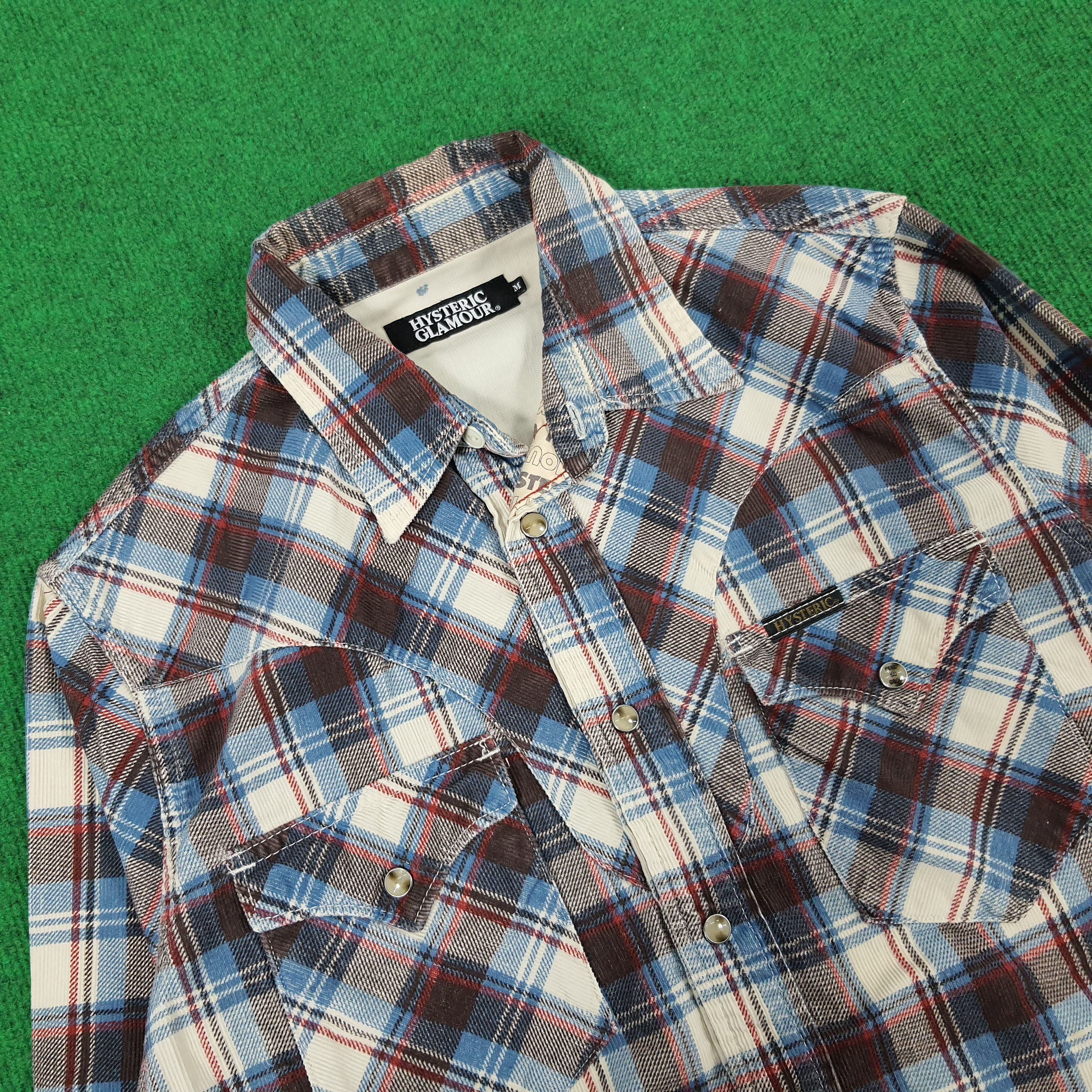 Hysteric Glamour × Japanese Brand Vintage Hysteric Glamour Button Up Custom Logo Shirts Size US M / EU 48-50 / 2 - 4 Thumbnail
