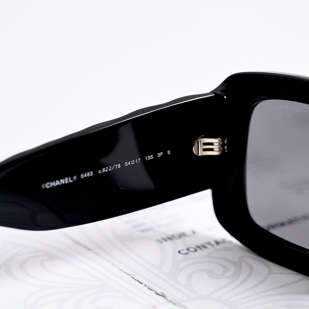 Chanel CHANEL 0CH5483 C622T8 SUNGLASSES Size ONE SIZE - 5 Thumbnail