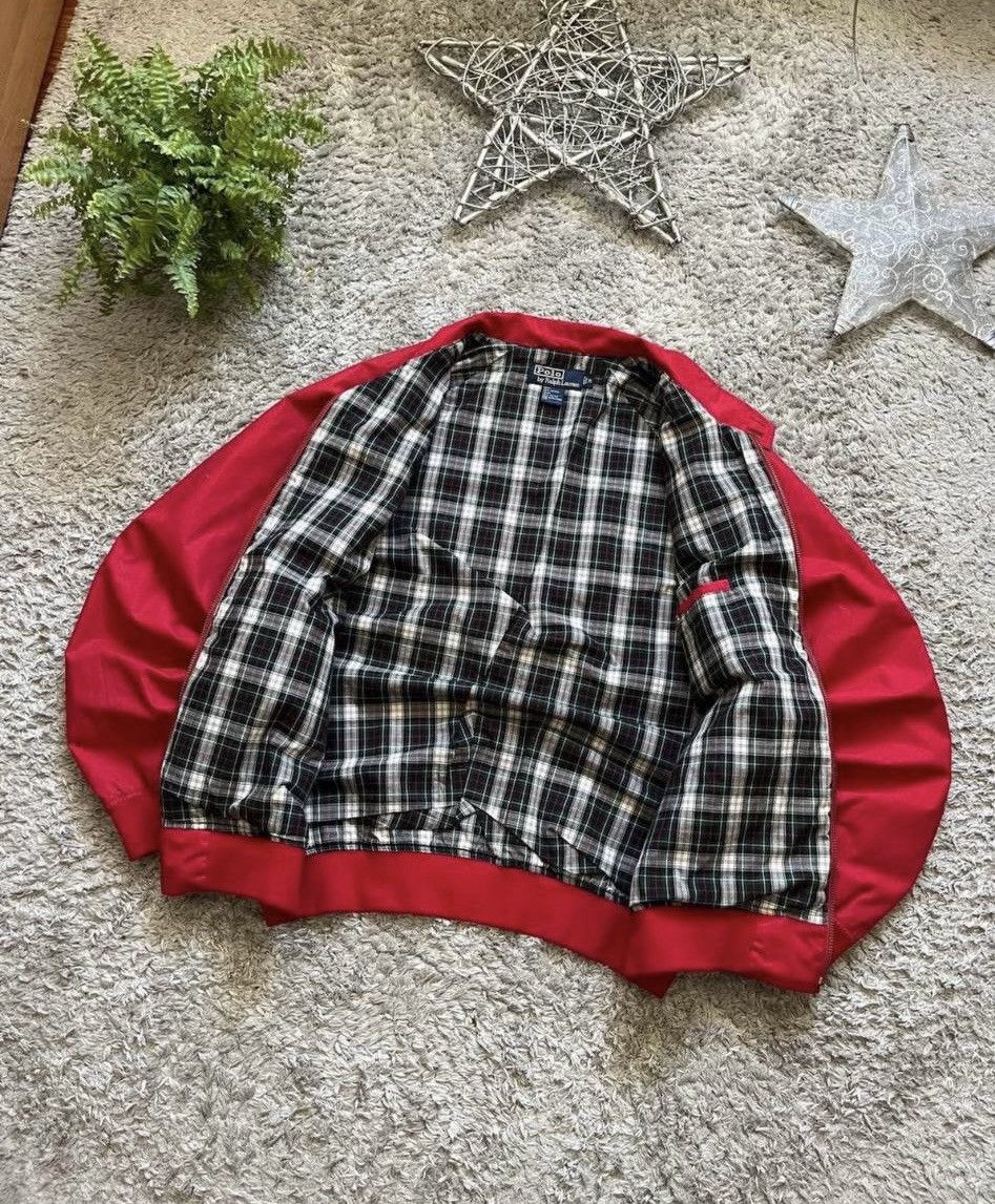 Ralph Lauren 90s Ralph Lauren Vintage Red Big Logo Y2K Bomber Jacket Rare Size US M / EU 48-50 / 2 - 4 Thumbnail